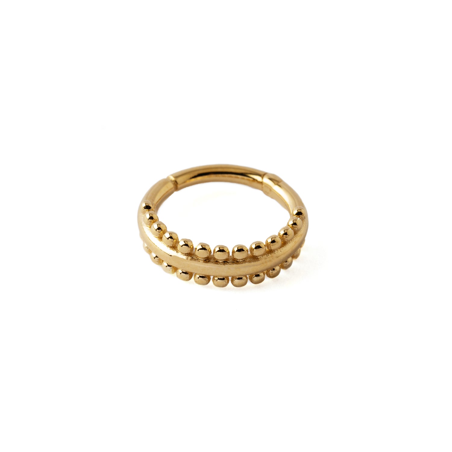 Gold Clicker Ring | 14k Gold Clicker Ring | Clicker Ring | Tribu