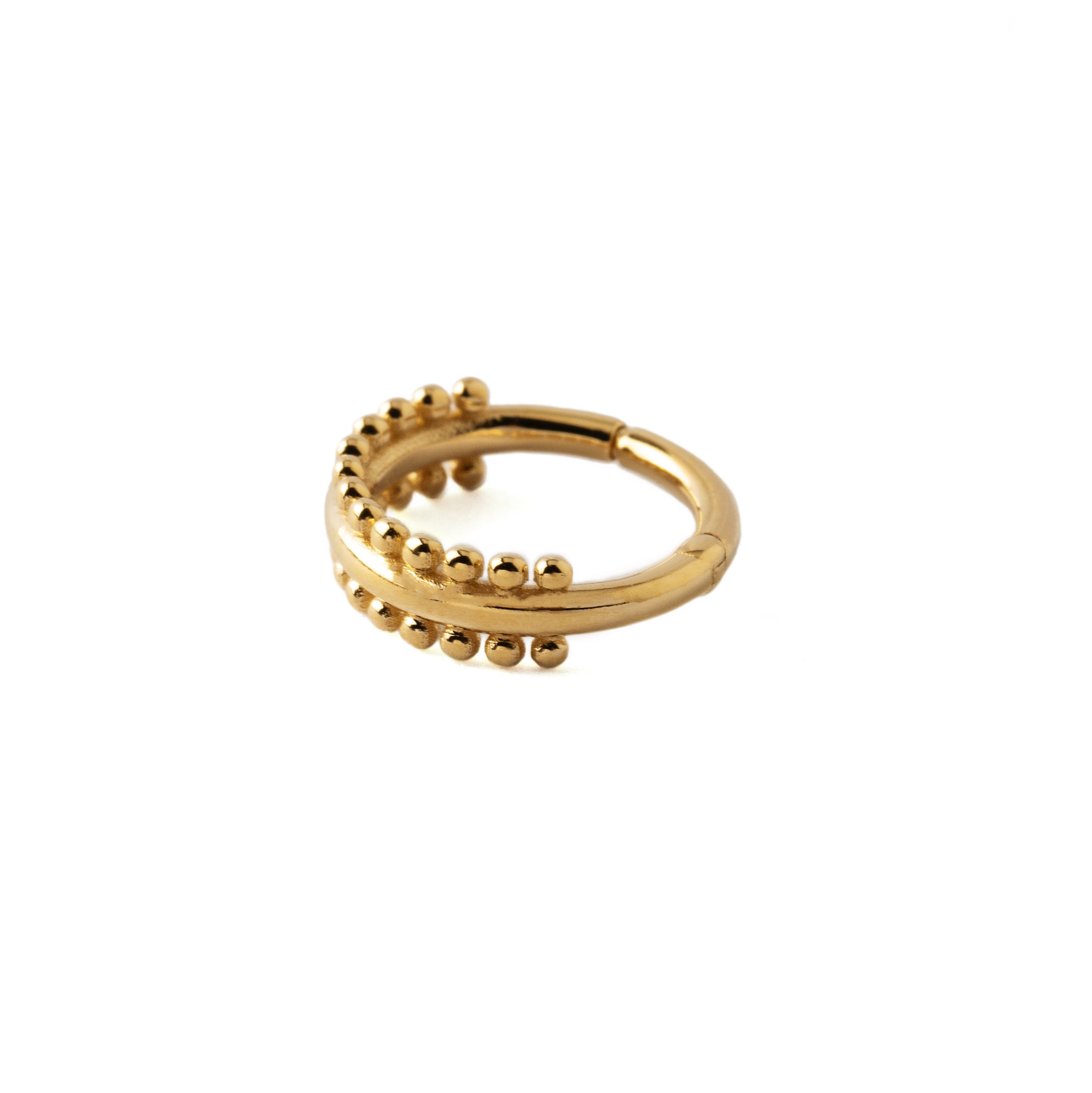 Gold Clicker Ring | 14k Gold Clicker Ring | Clicker Ring | Tribu