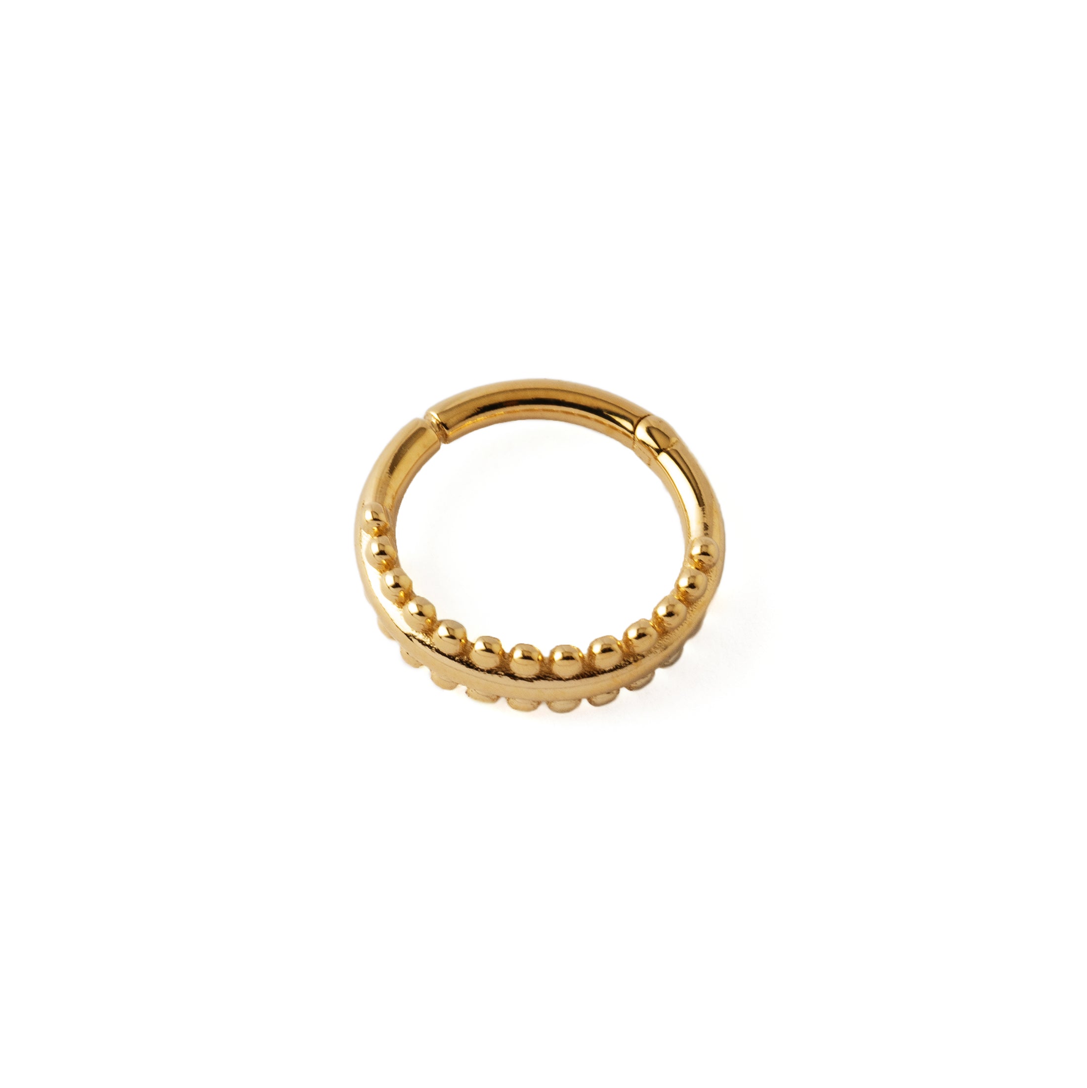 Gold Clicker Ring | 14k Gold Clicker Ring | Clicker Ring | Tribu