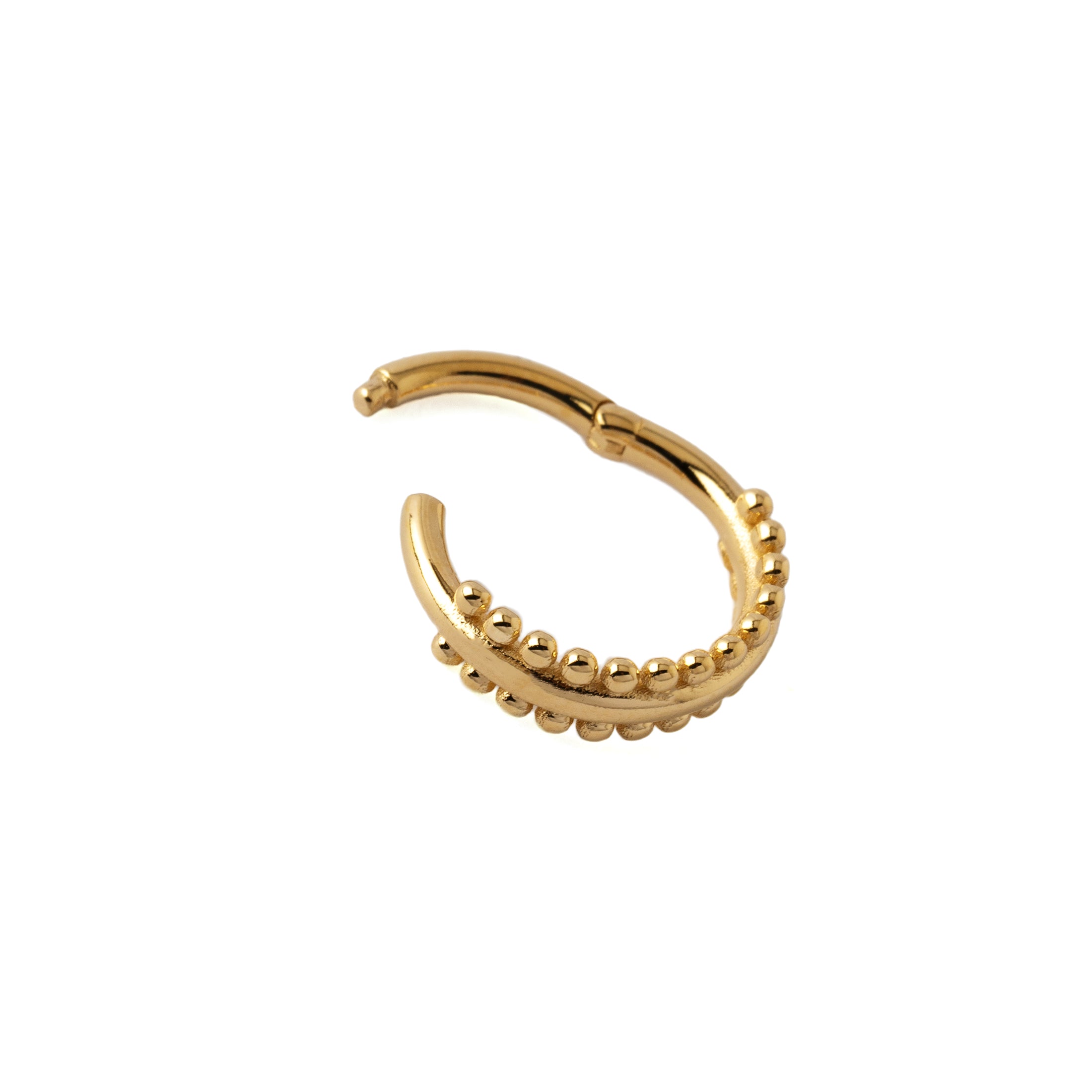 Gold Clicker Ring | 14k Gold Clicker Ring | Clicker Ring | Tribu