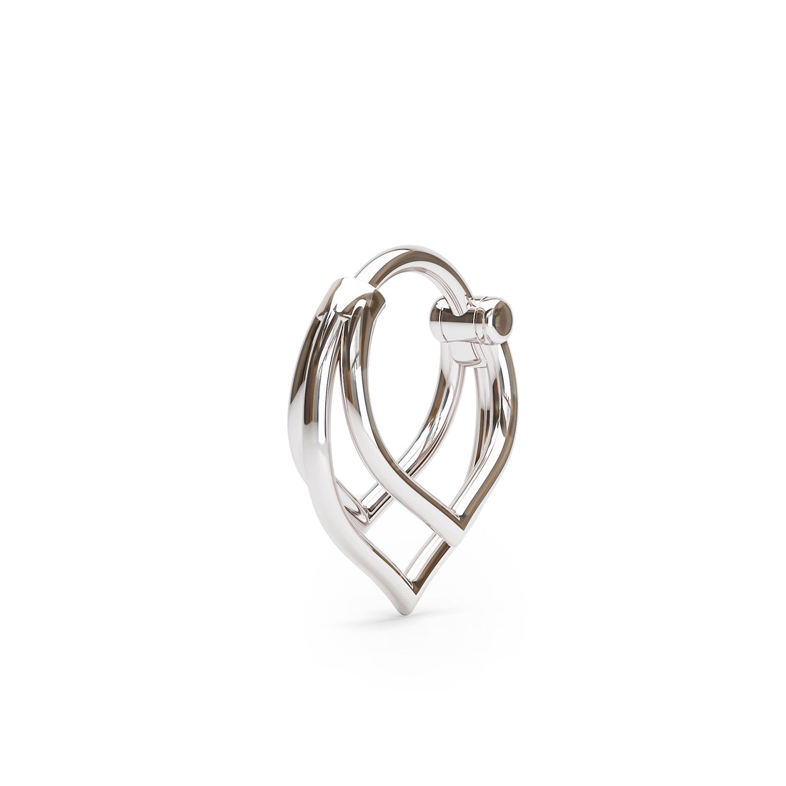 Lotus Petal Clicker Ring