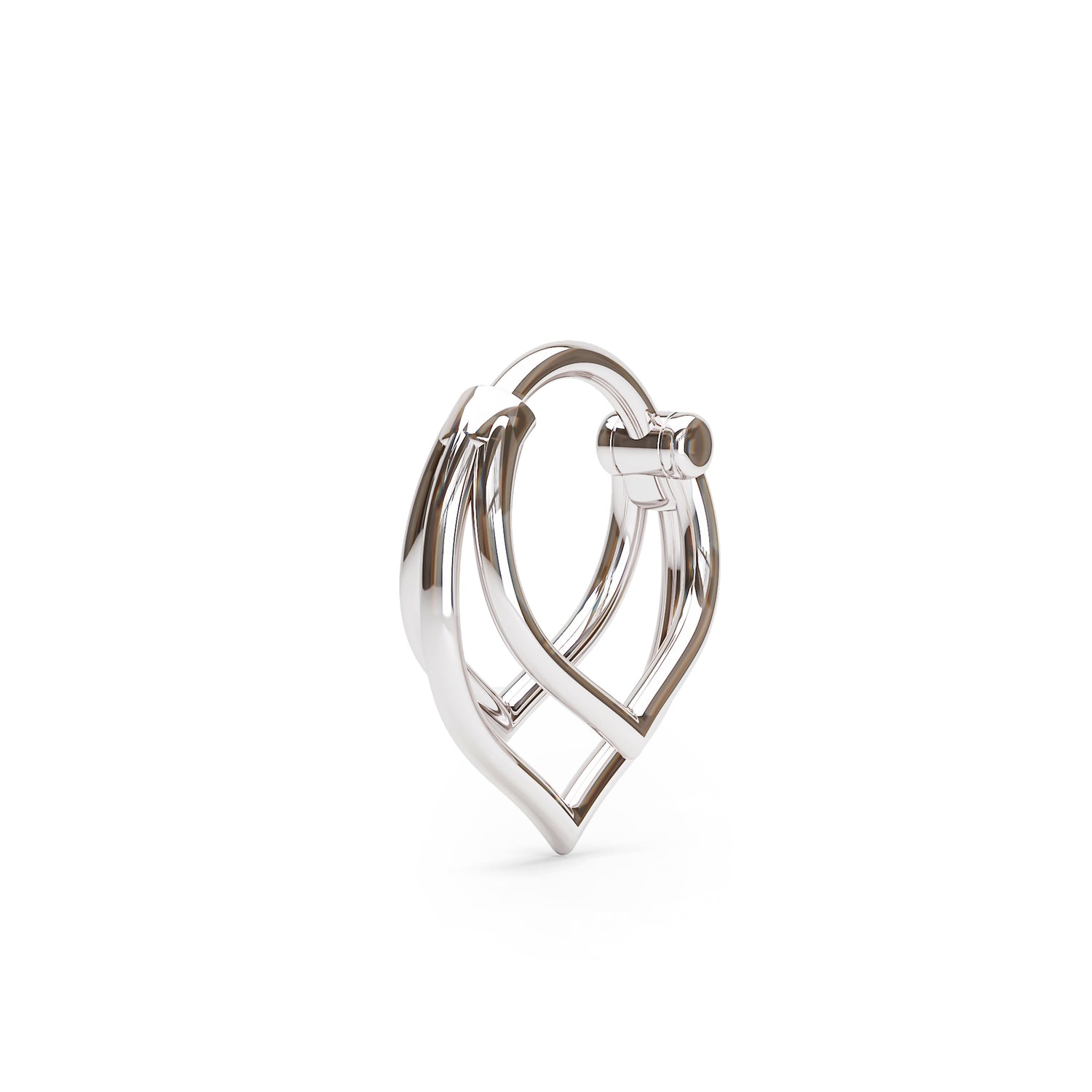 Lotus Petal Clicker Ring
