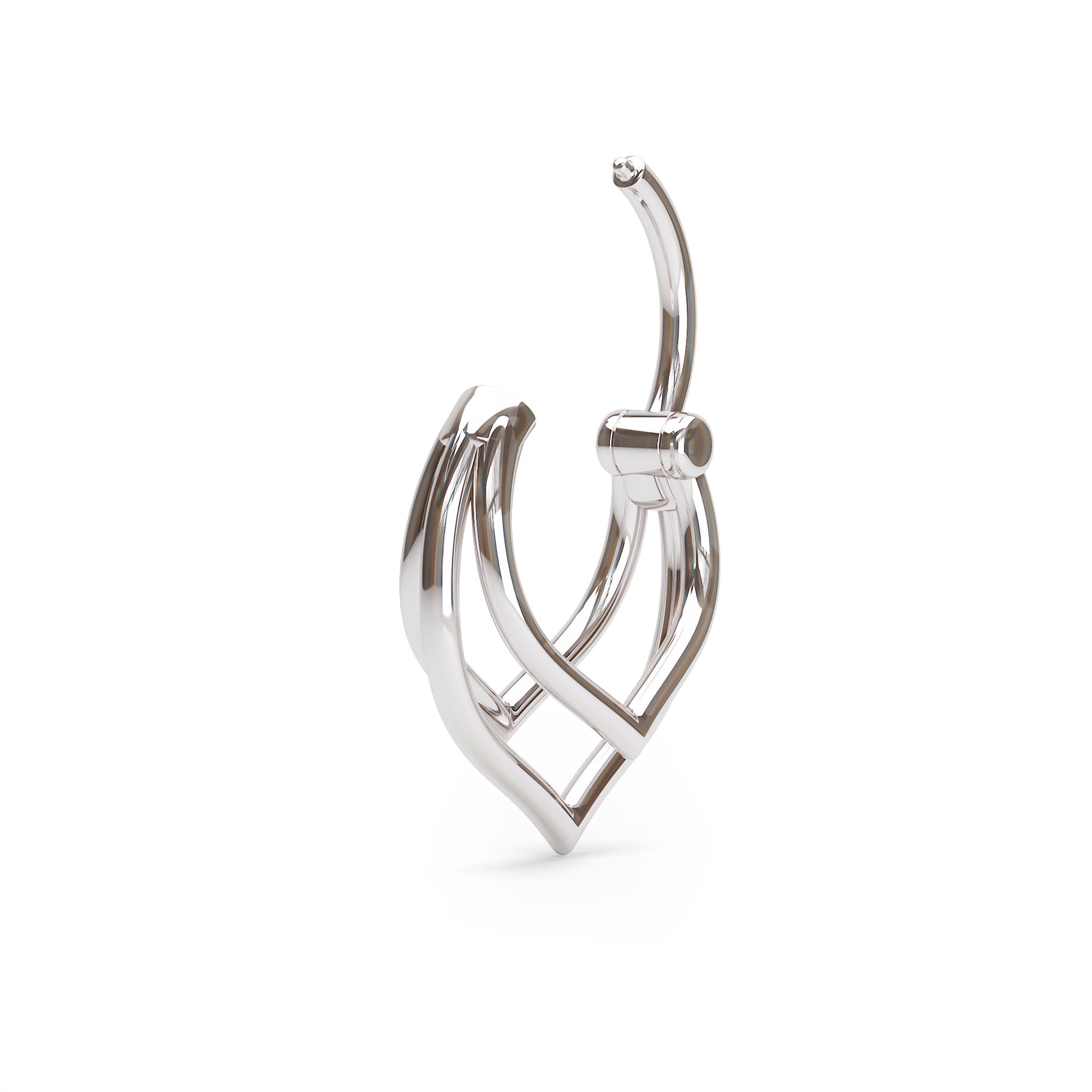 Lotus Petal Clicker Ring