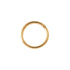 18K Gold Clicker Ring frontal view