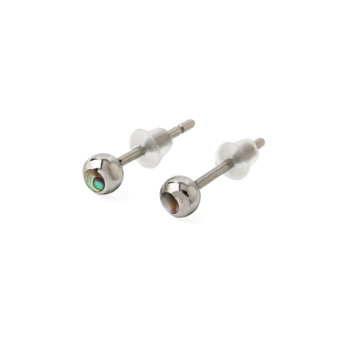 Abalone Ear Studs right side view