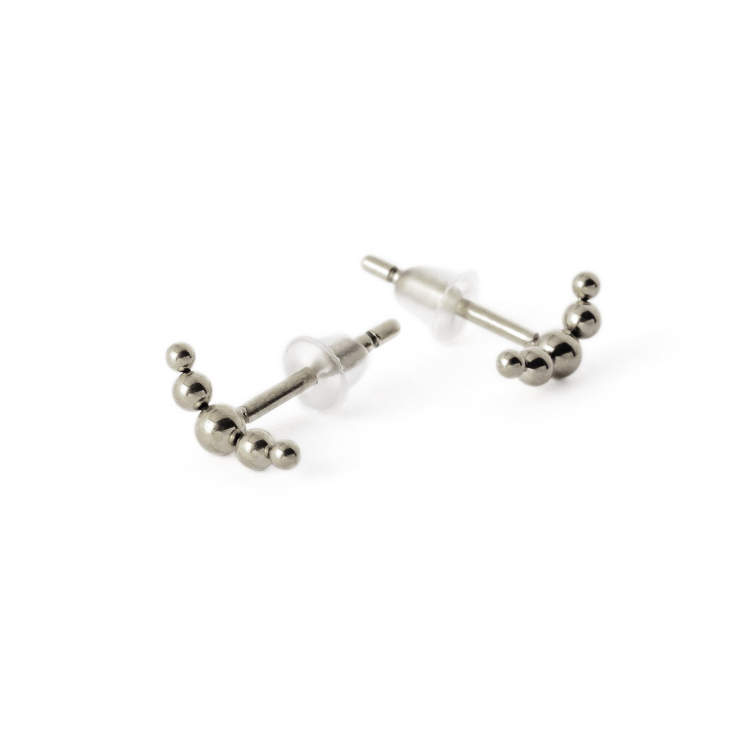 Almora Ear Studs left and right side view