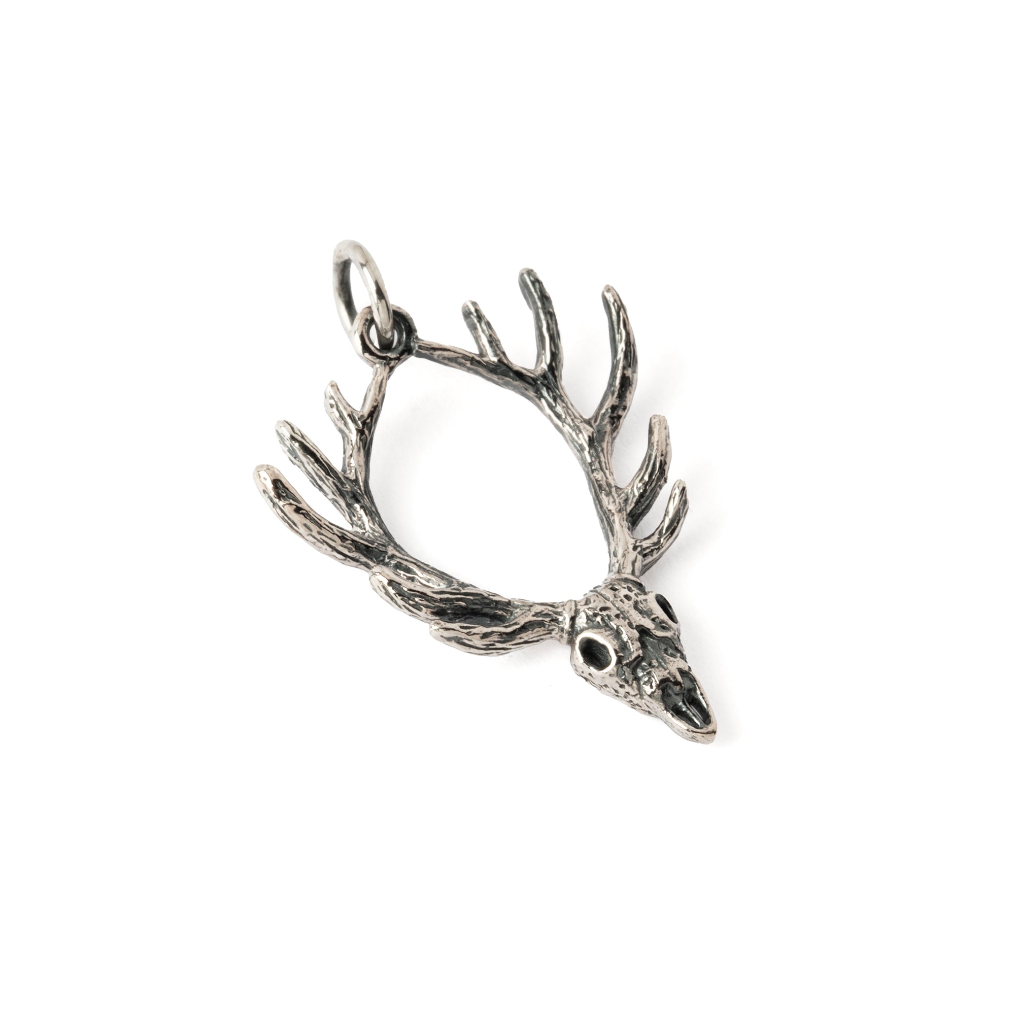 Antlered Spirit Charm Necklace