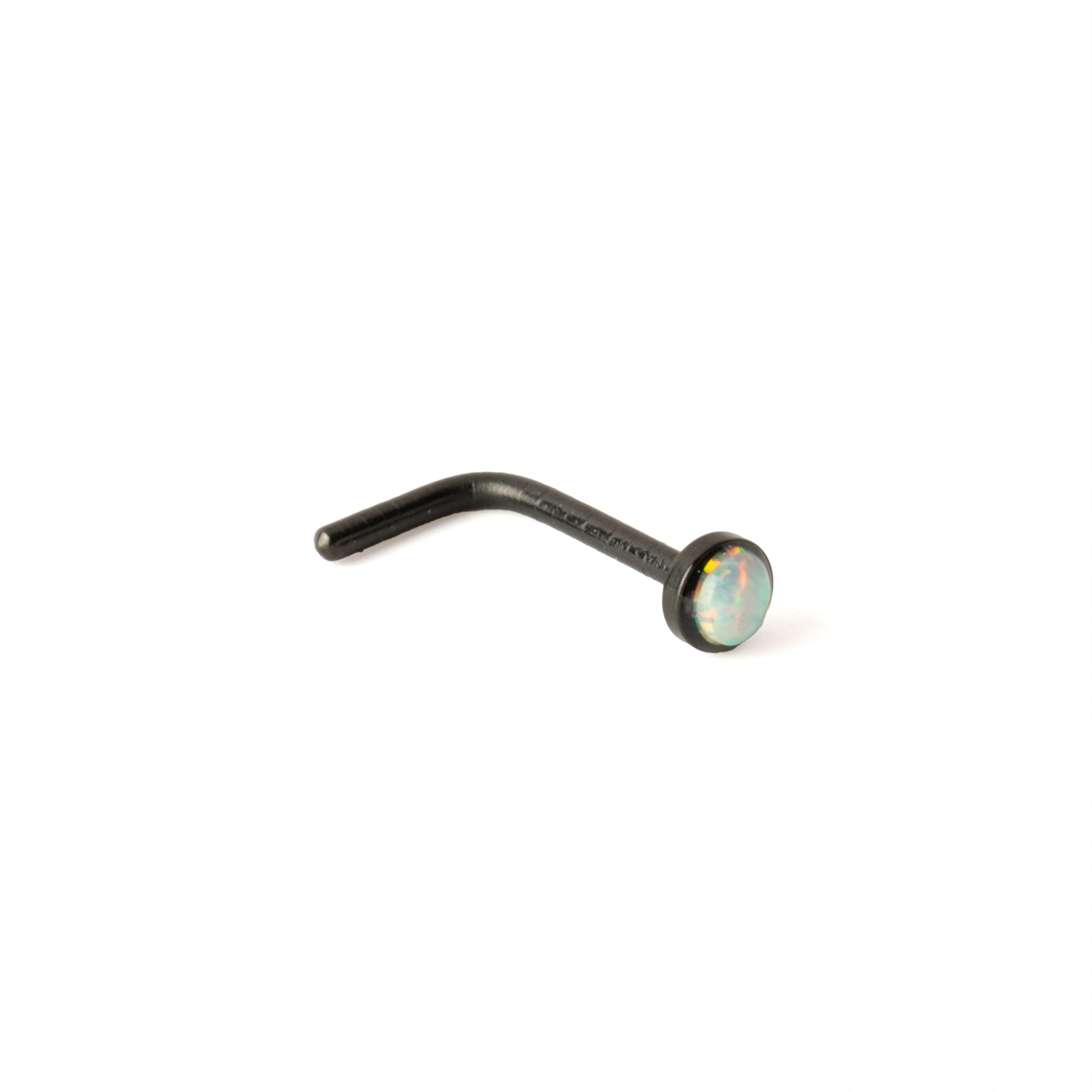 Nose Stud with Opal