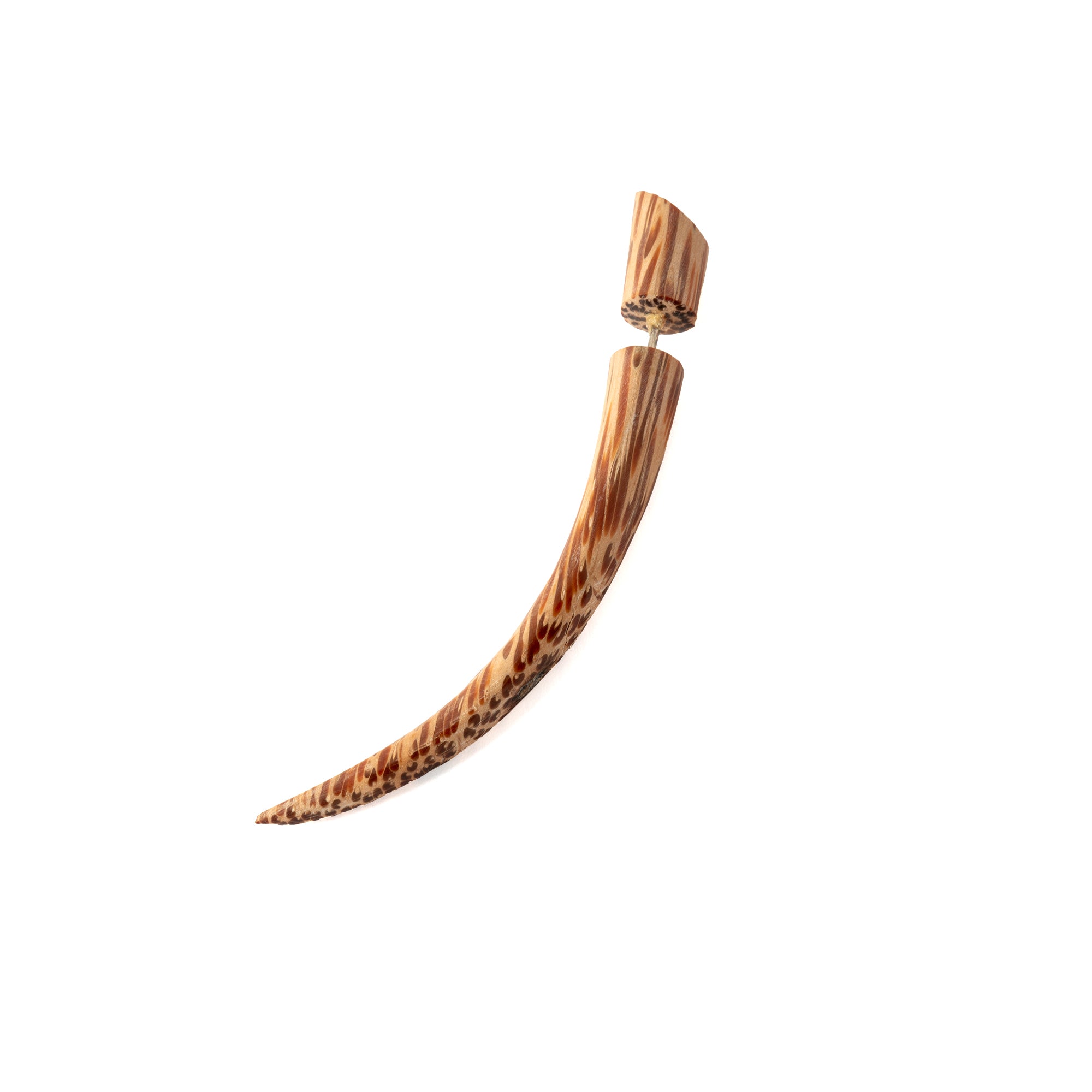 Camden Wood Spike Earrings