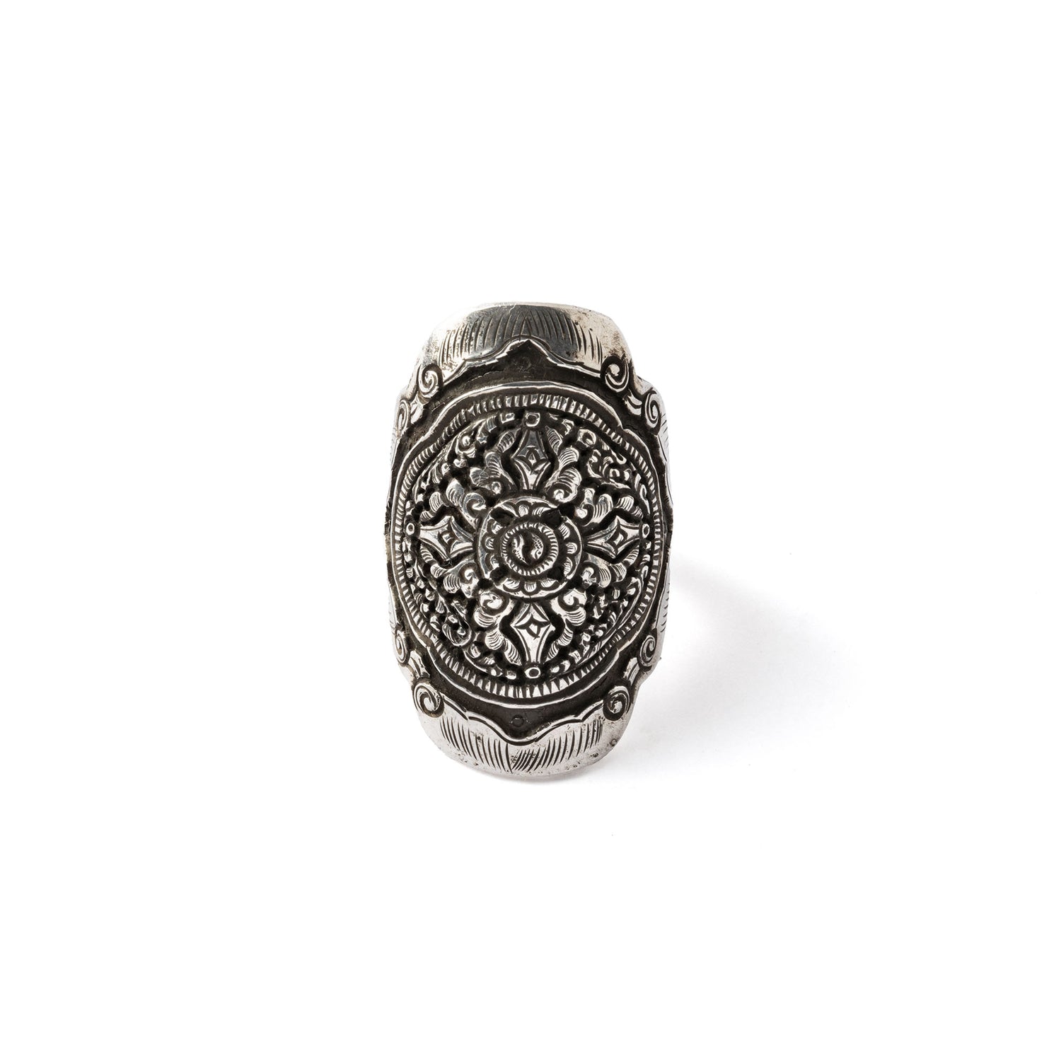 Dhorji Silver Ring