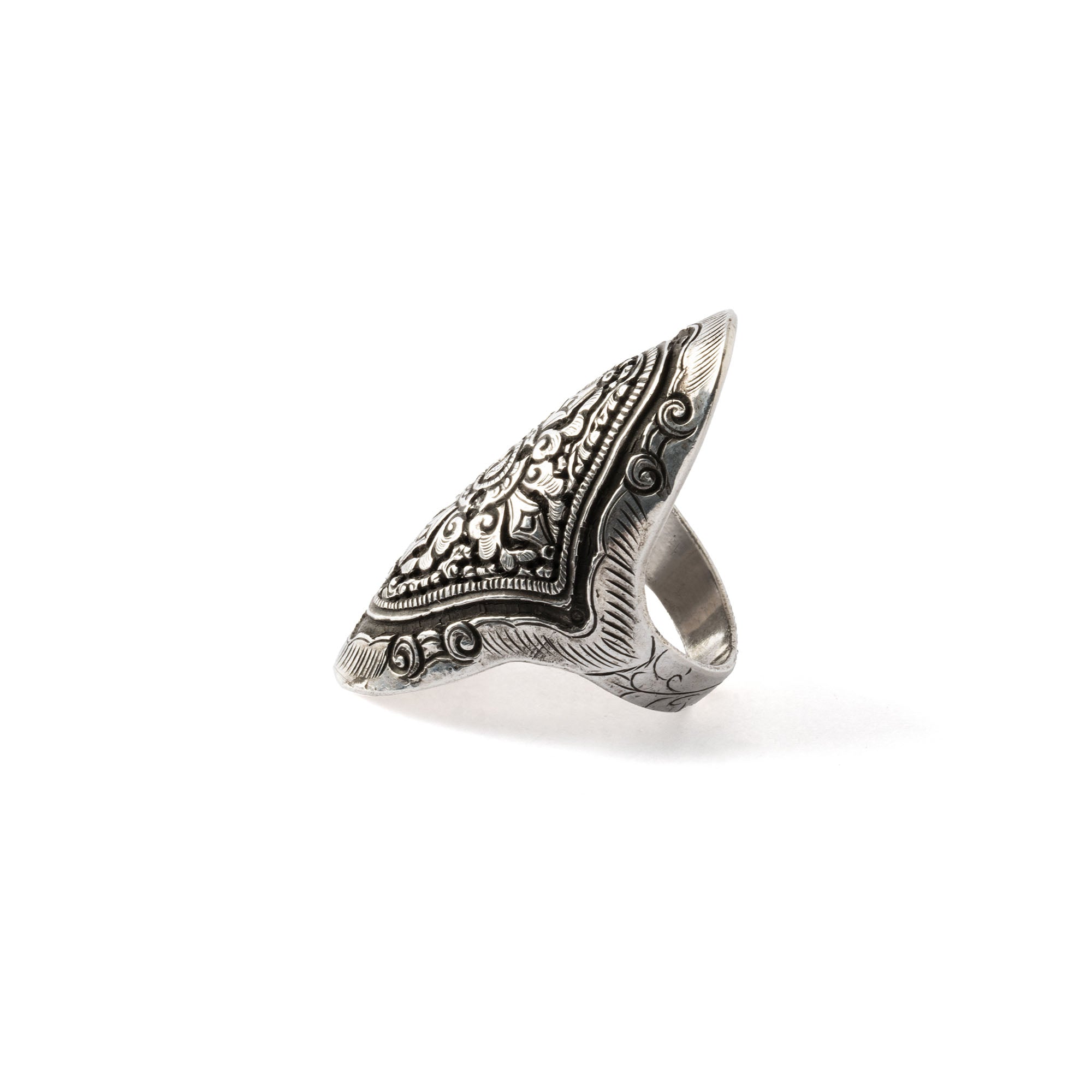 Dhorji Silver Ring