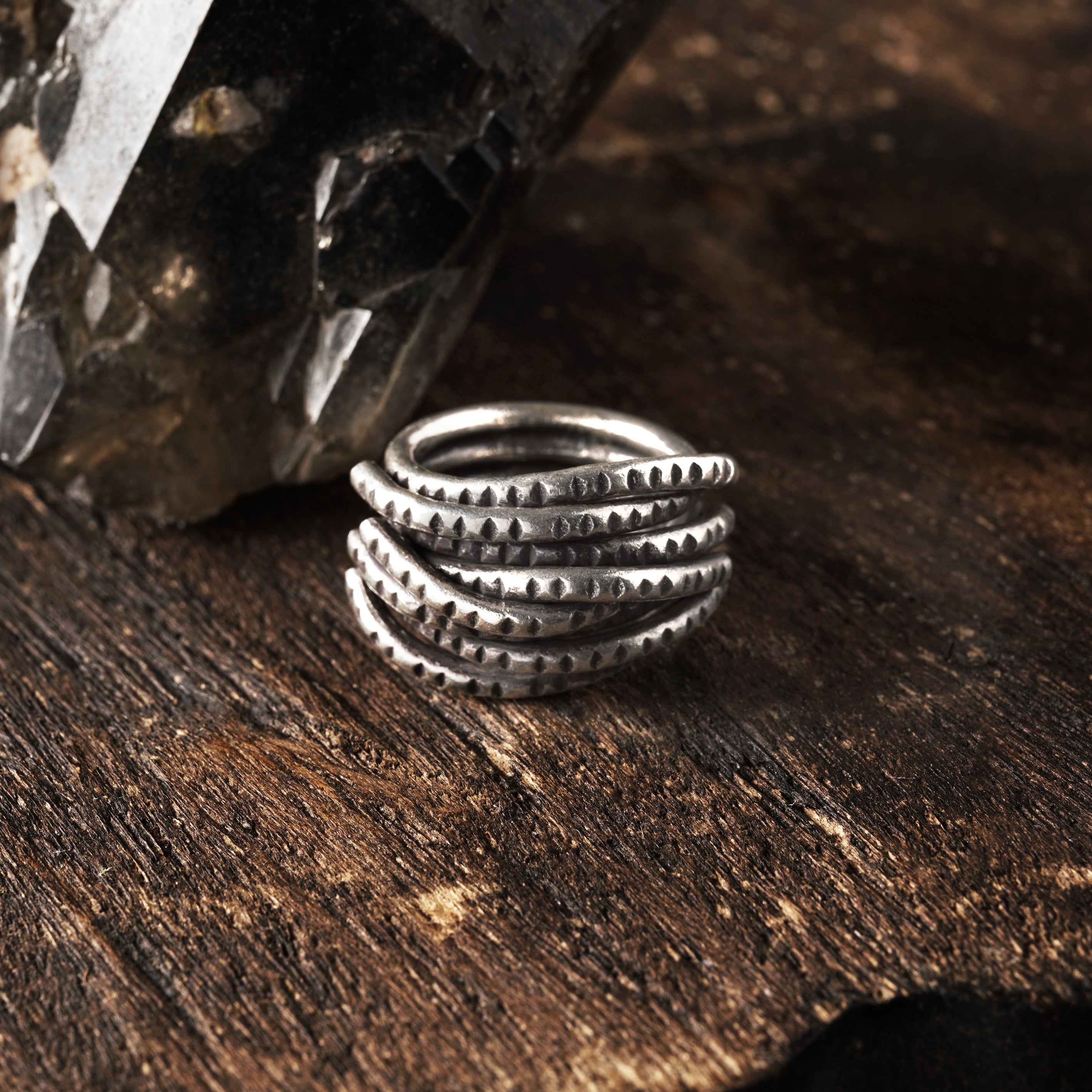 Entangled Silver Ring