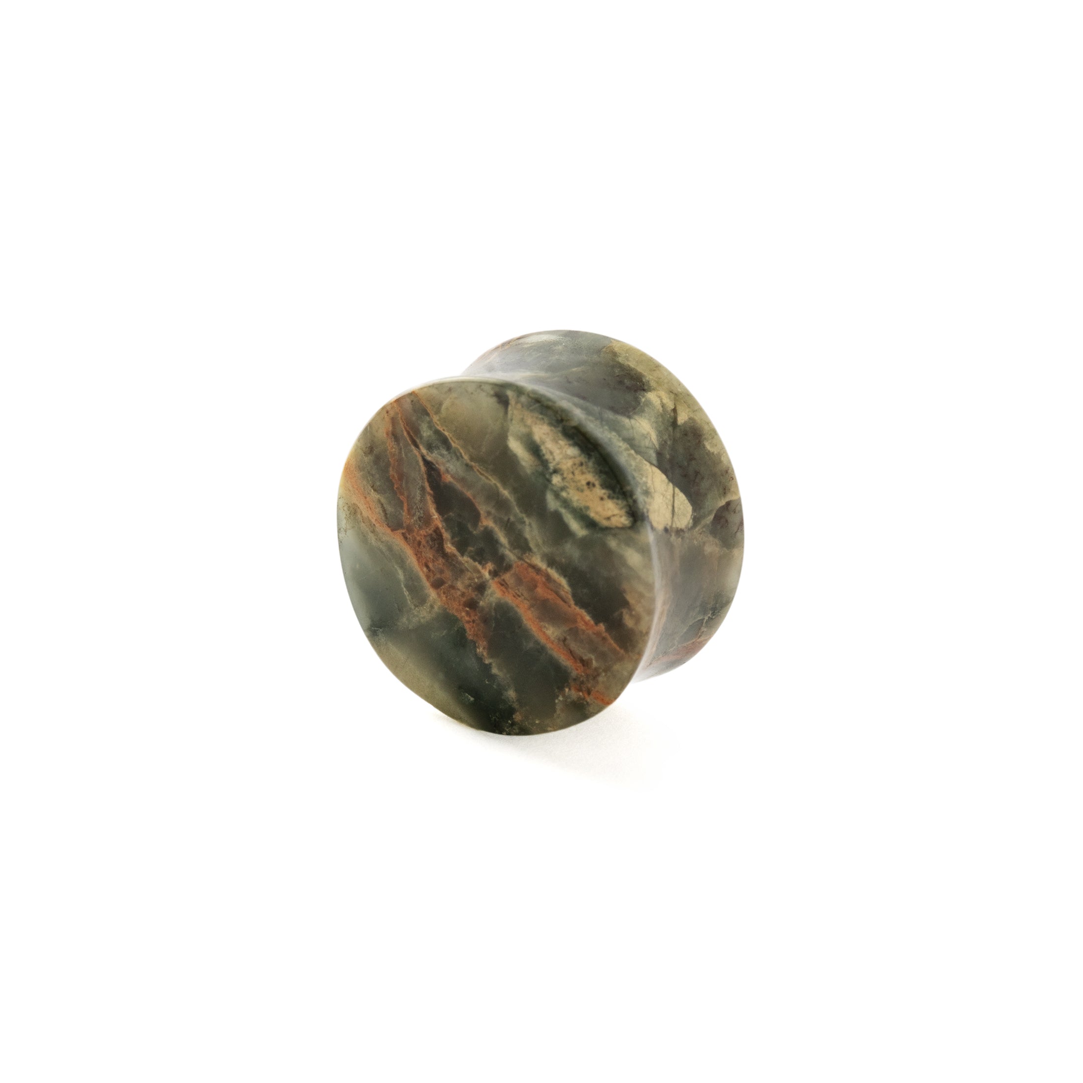 Green Jasper Plugs right side view