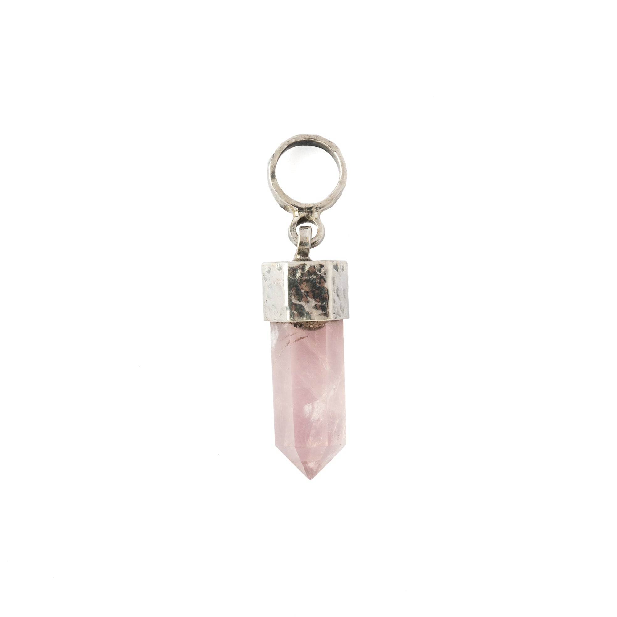 Silver Pendant with Stones