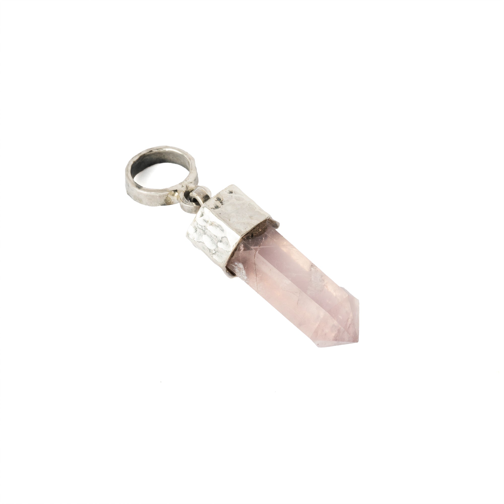 Silver Pendant with Stones