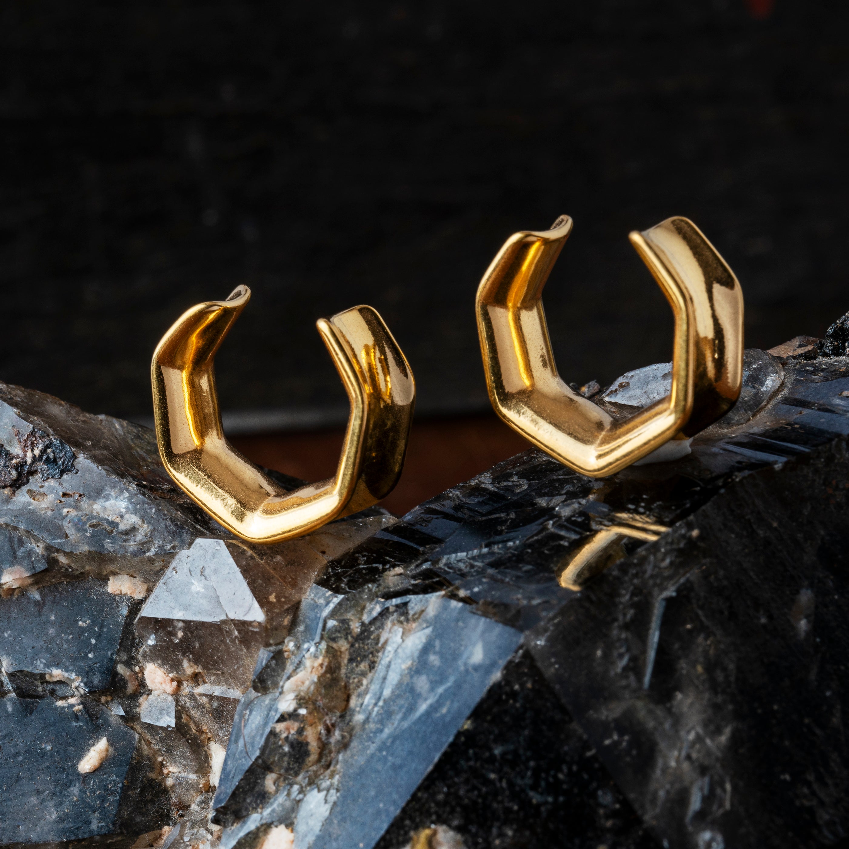 Selles Hexagonales Dorées