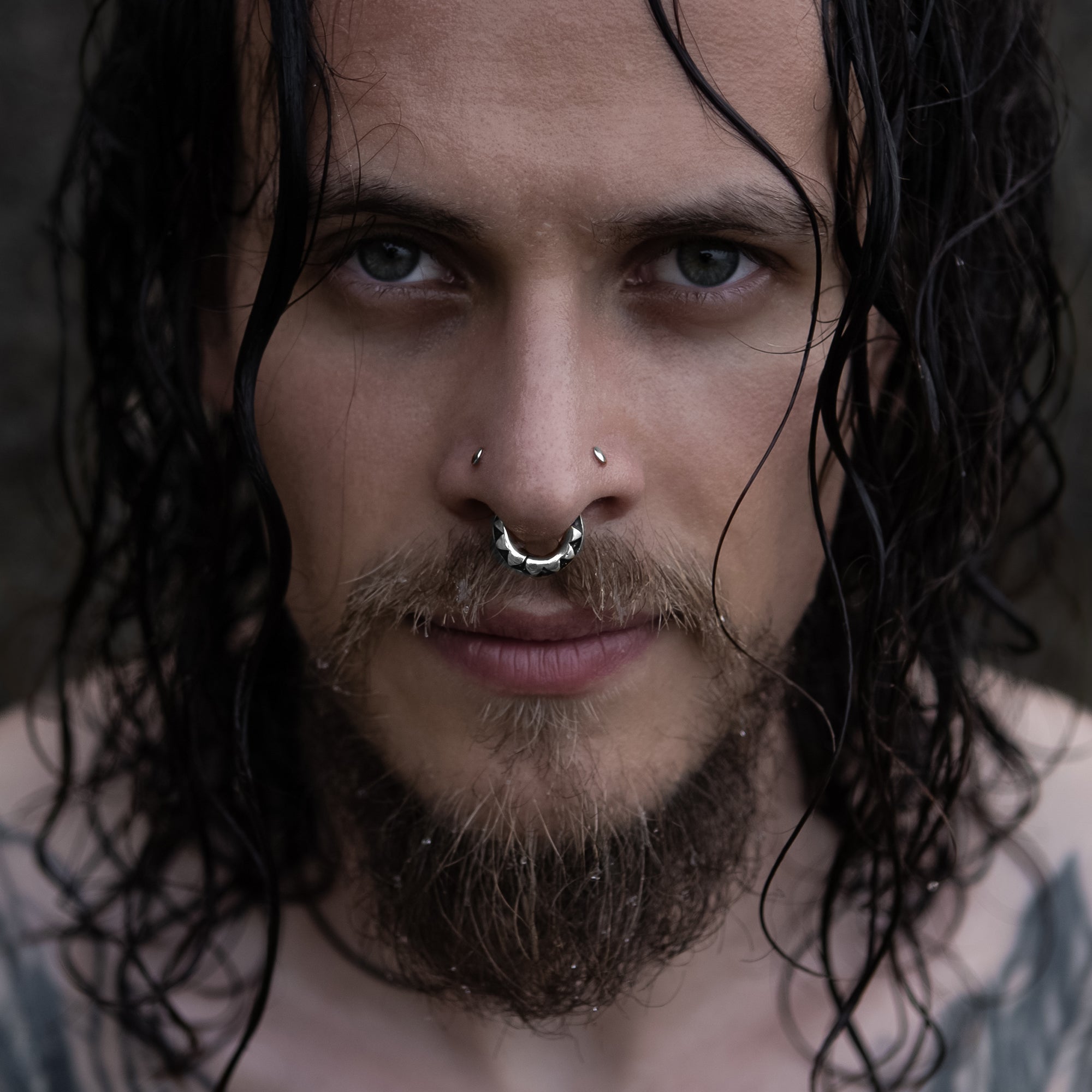 Silver Zigzag Clicker Ring