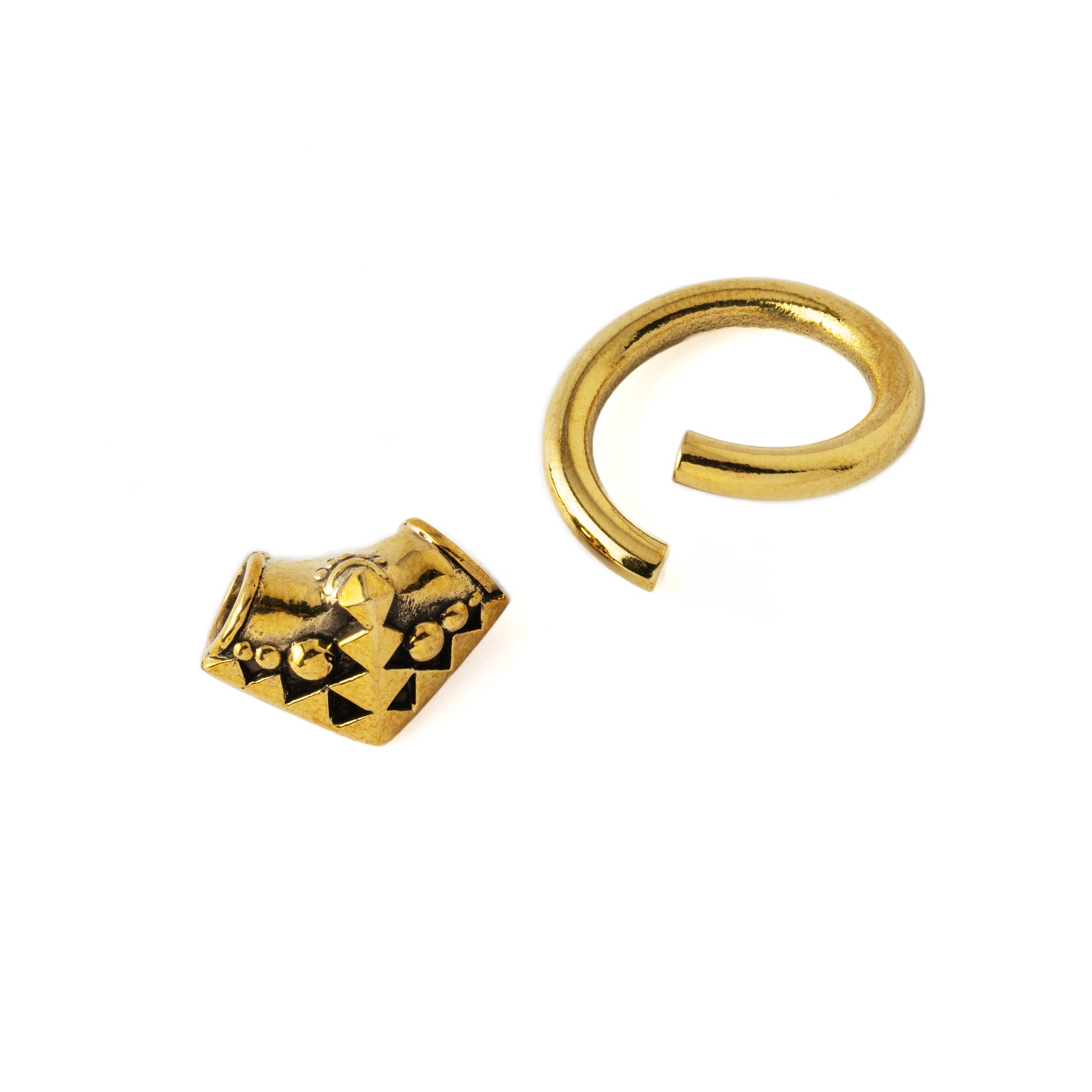 Karnataka Hoop Hangers semless ring and bead apart