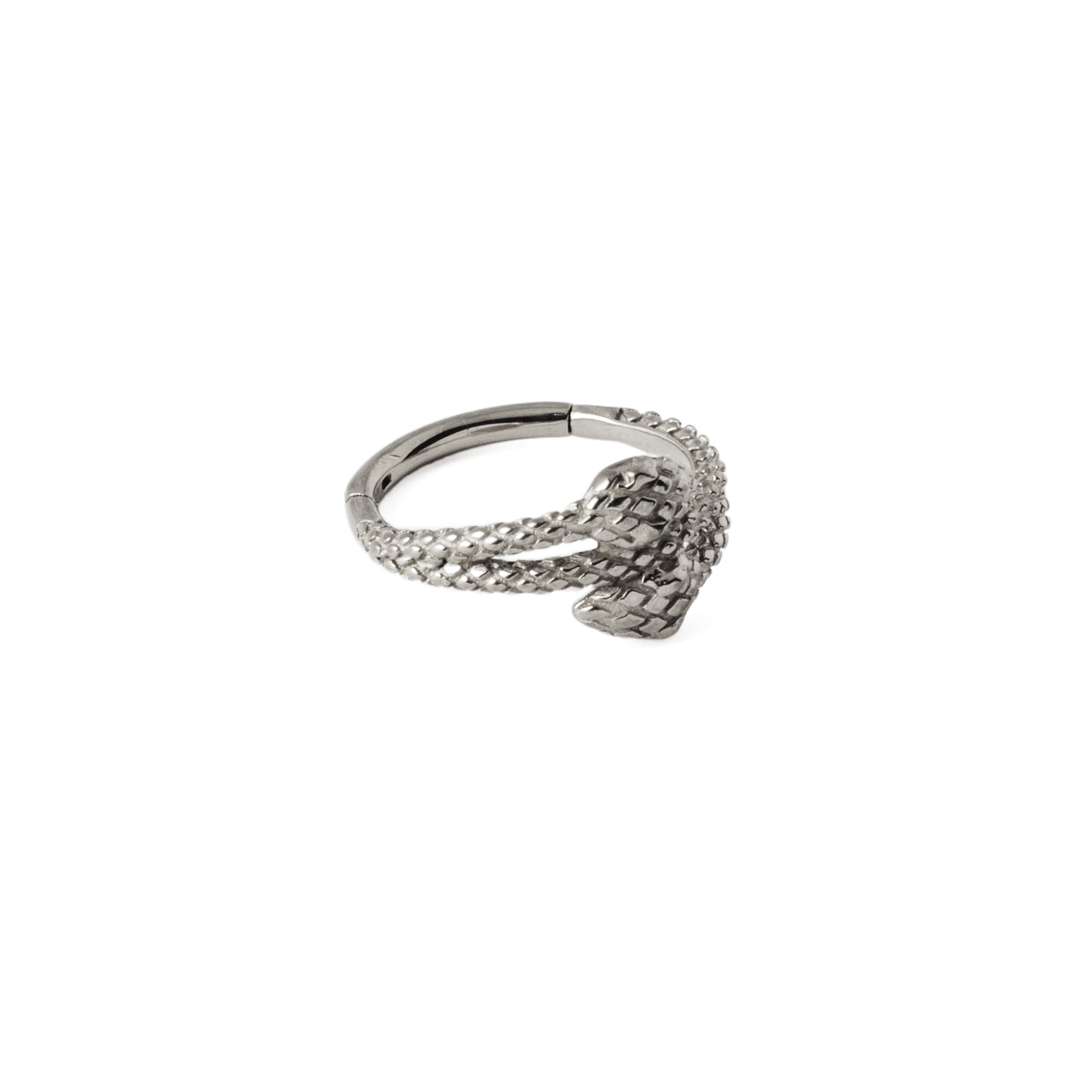 Amphis Rimon Snake Clicker Ring left side view
