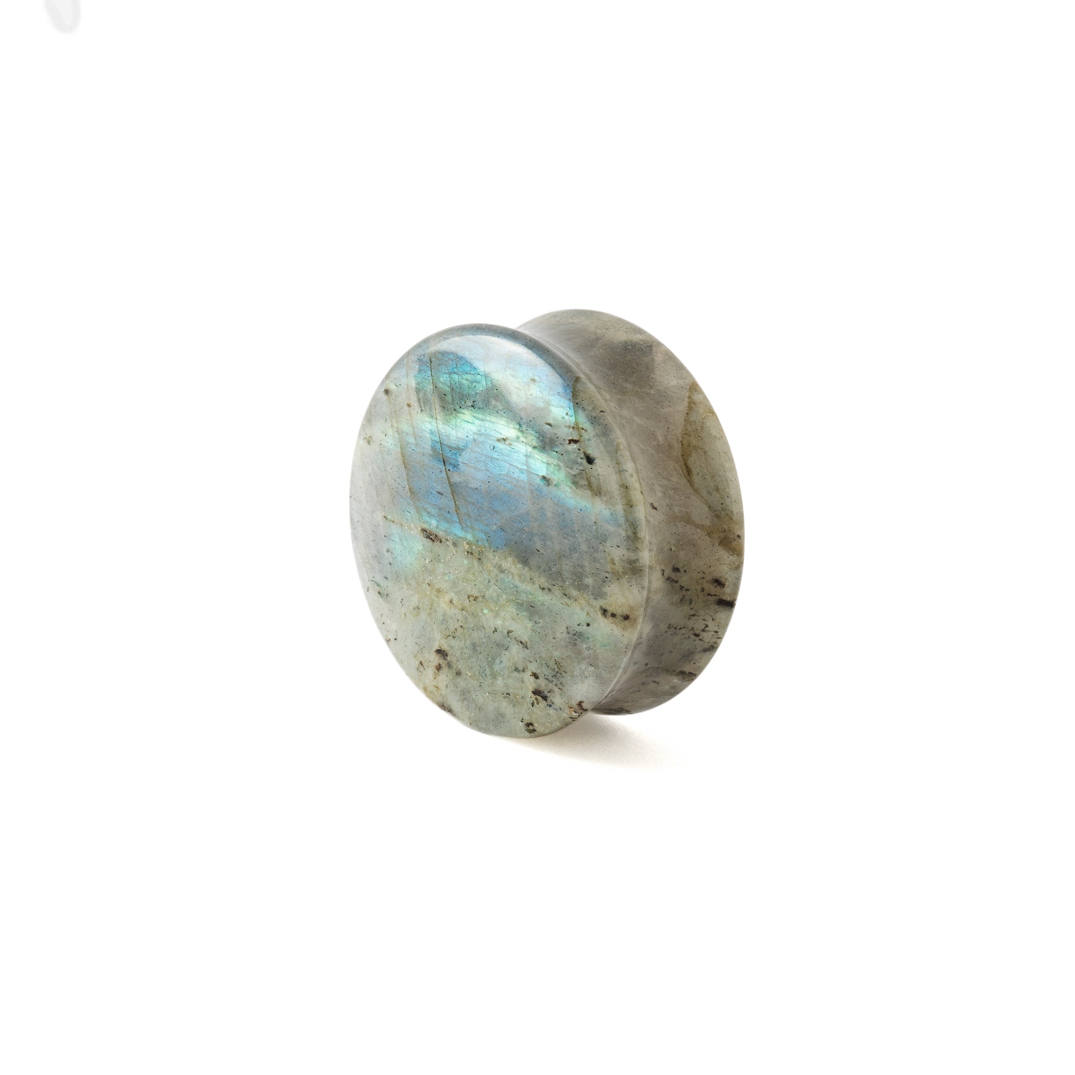 Labradorite Plugs right side view