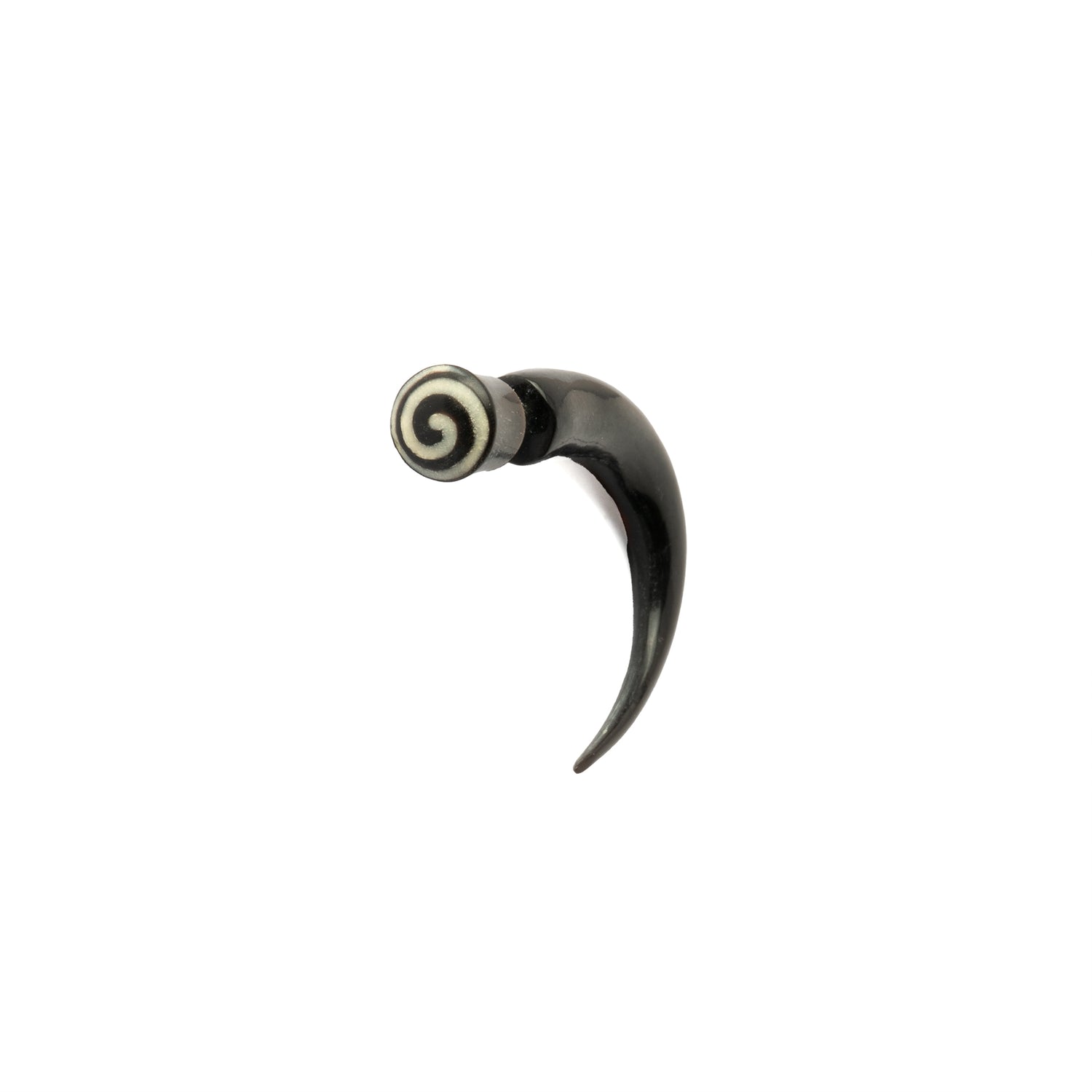 Las Dalias Spiral Fake Gauge Earrings