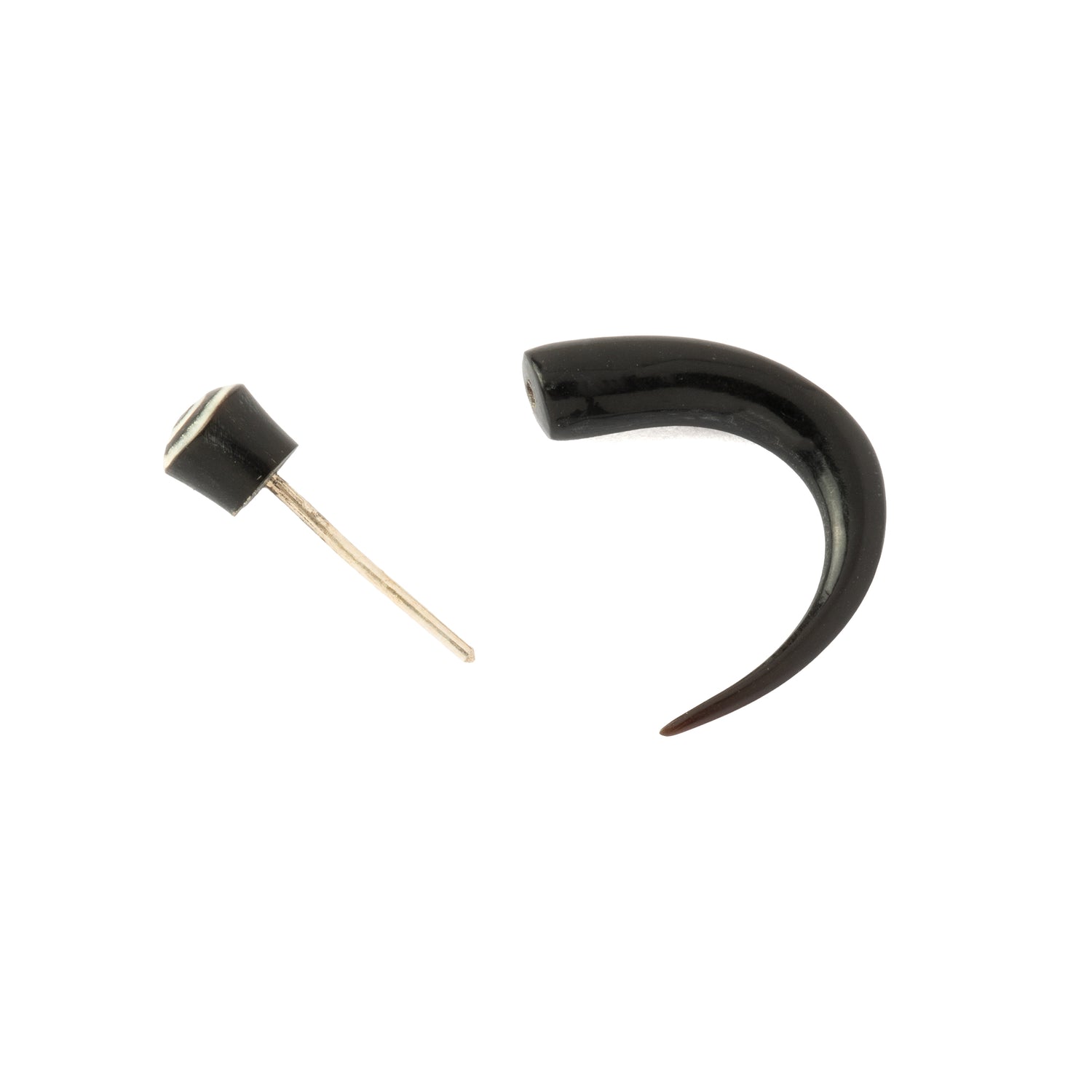 Las Dalias Spiral Fake Gauge Earrings