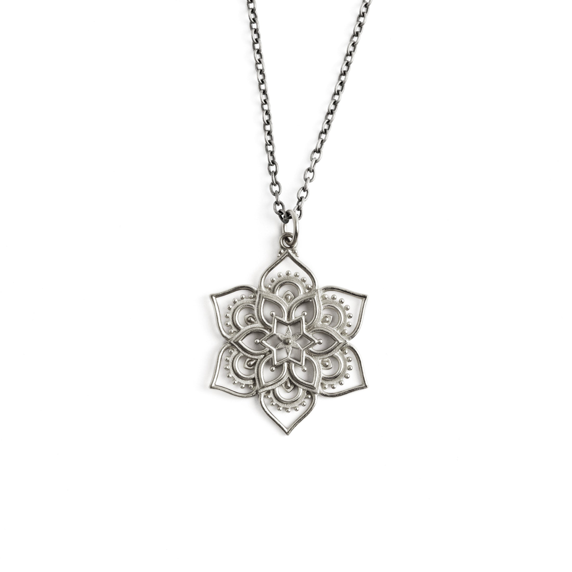 Vinyasa Mandala Necklace frontal view