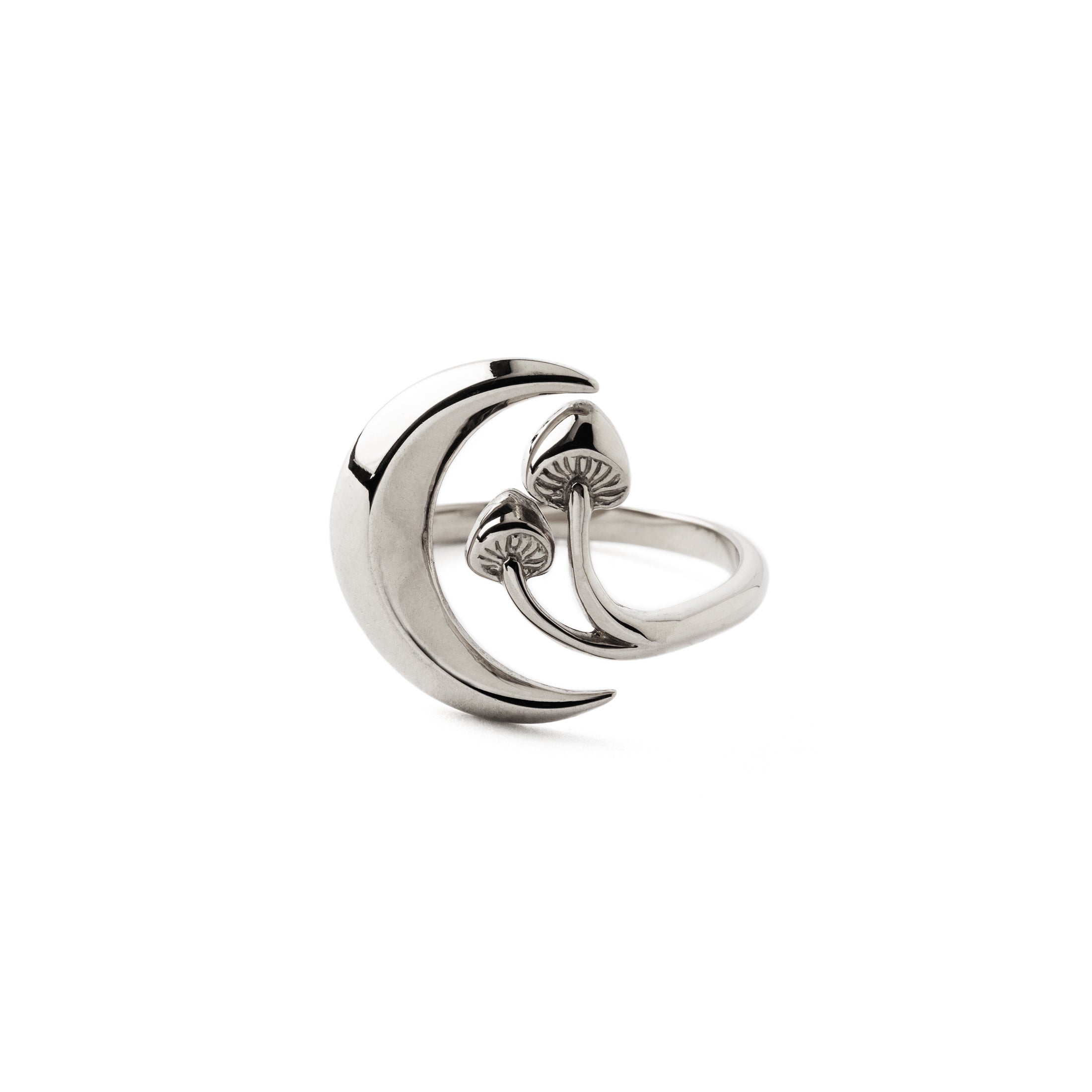 Silver Moonlight Magic Ring frontal view