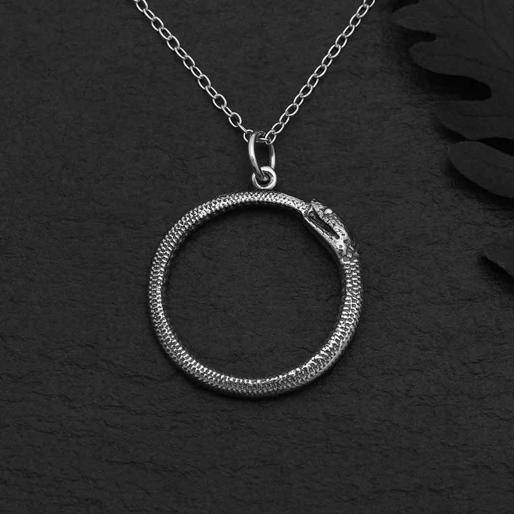 Silver Ouroboros Pendant