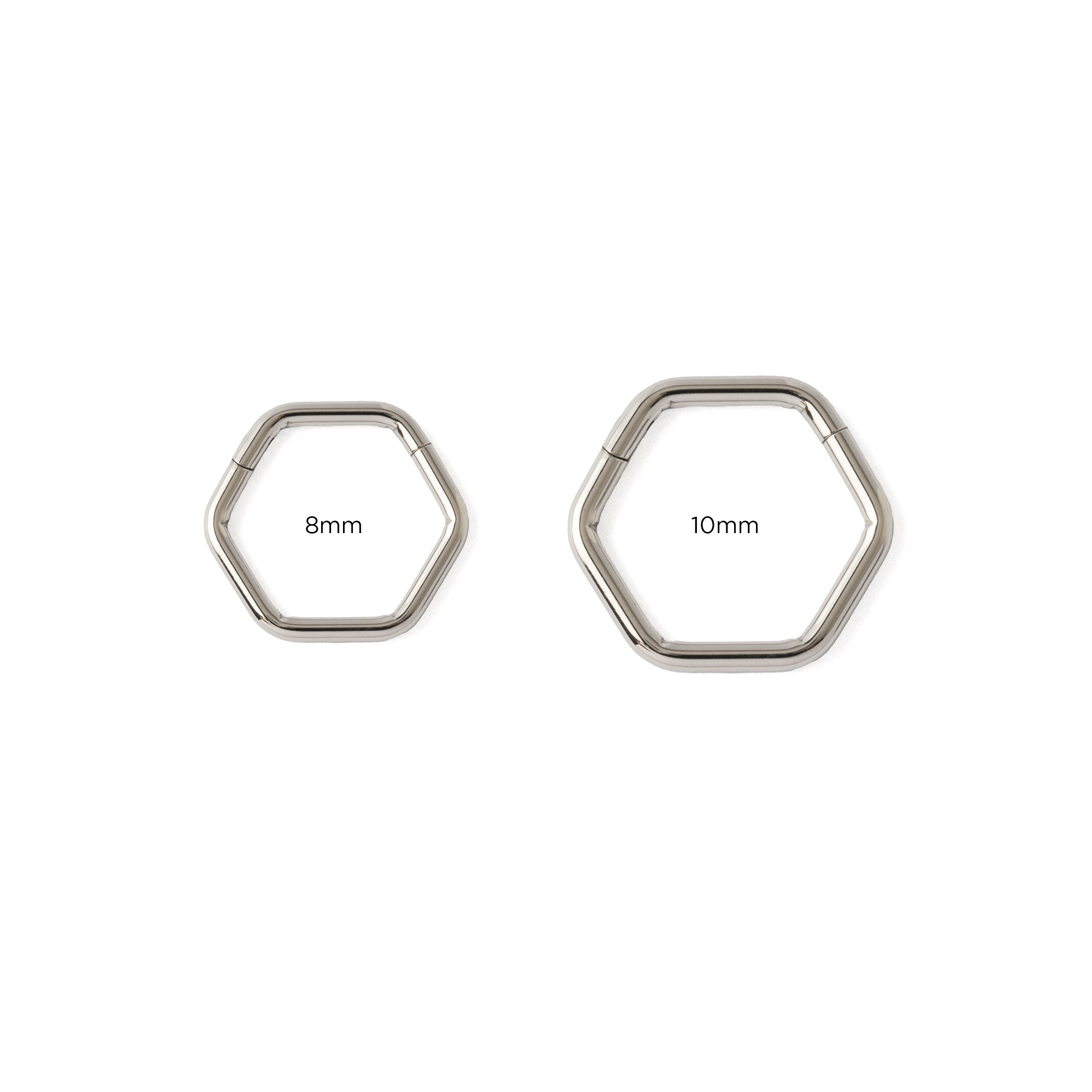 8mm and 10mm Octagon Clicker Rings