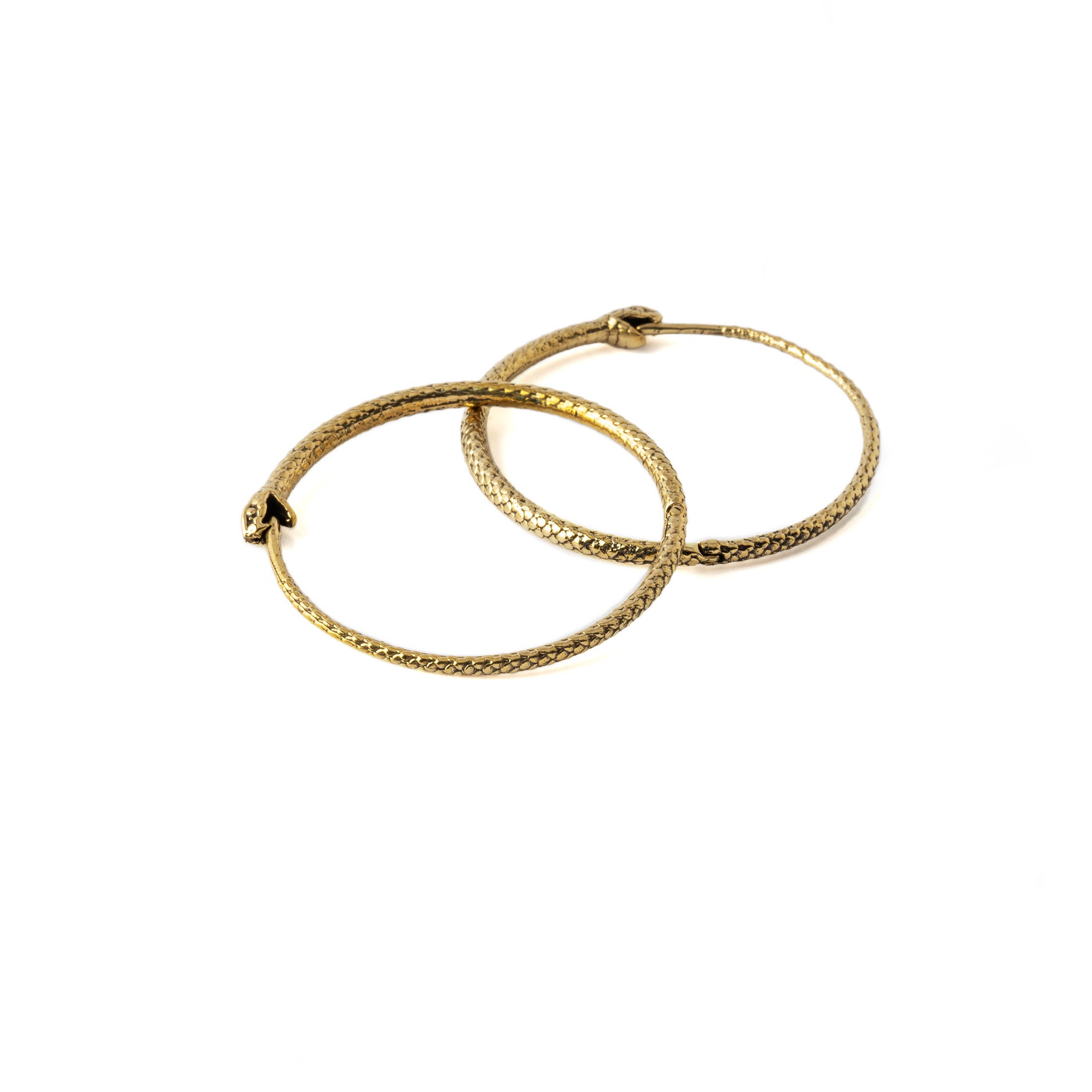 Ouroboros Hoop Earrings