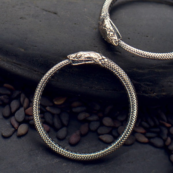 Silver Ouroboros Ring