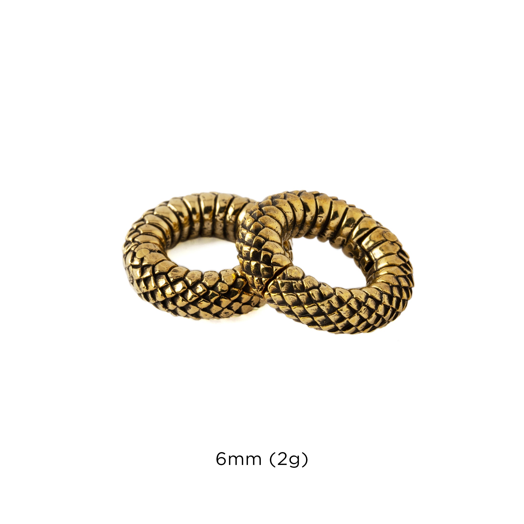 6mm Rebirth Snake clicker rings