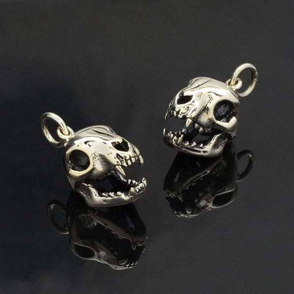 Cat Skull Charm