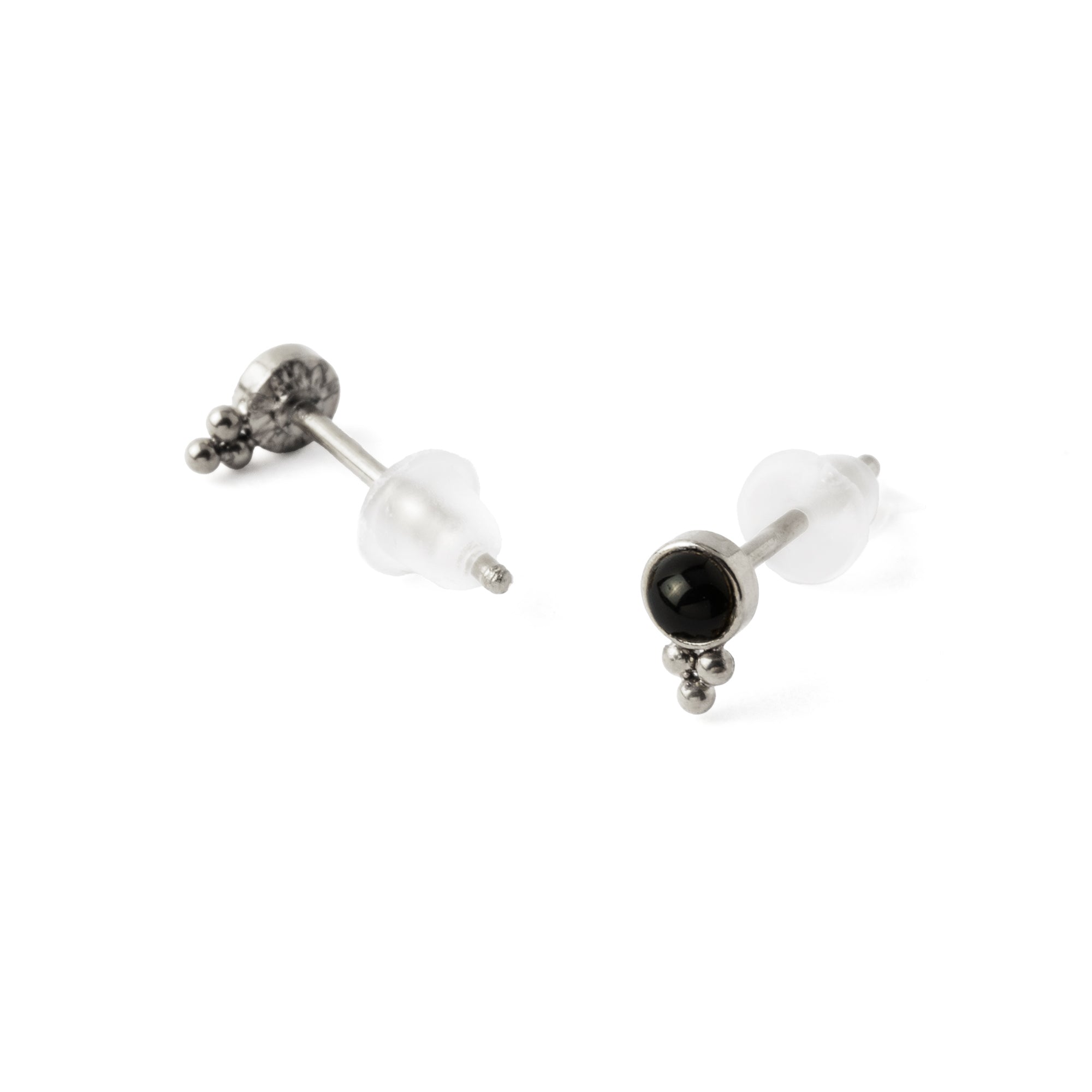 Siti Ear Studs with Onyx