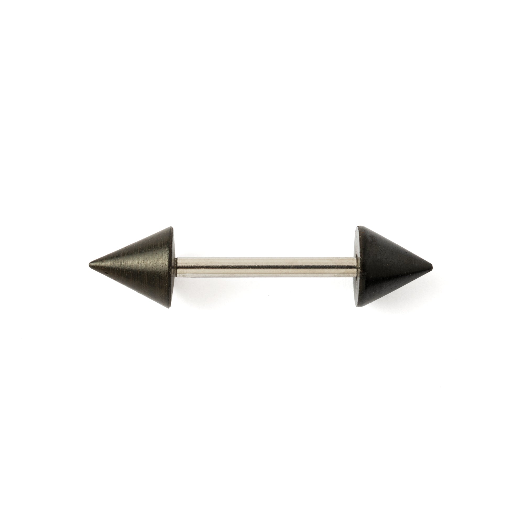 Organic Spikes Straight Barbell- Horn variant
