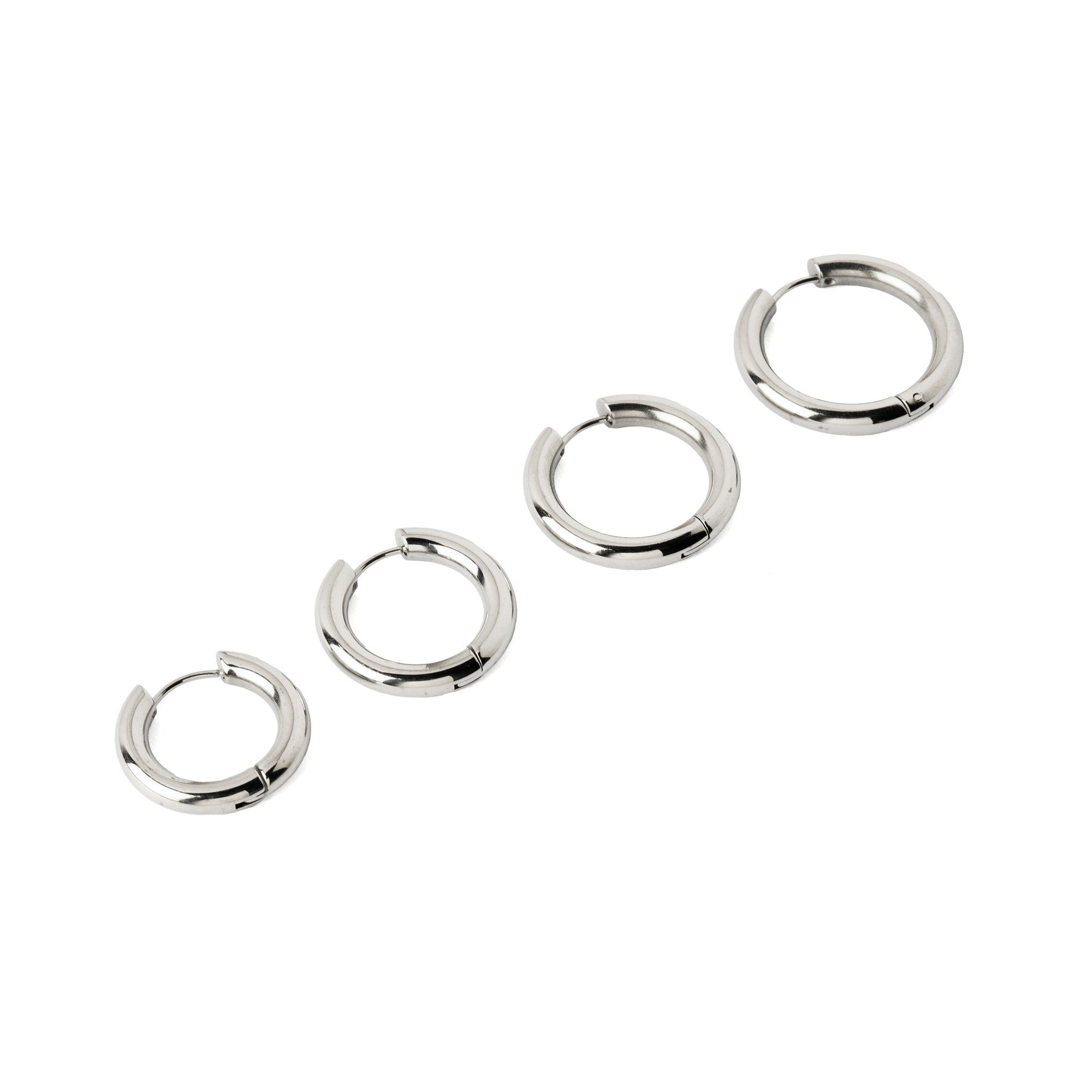 Eclipse Hoops- surgical steel hoop earrings