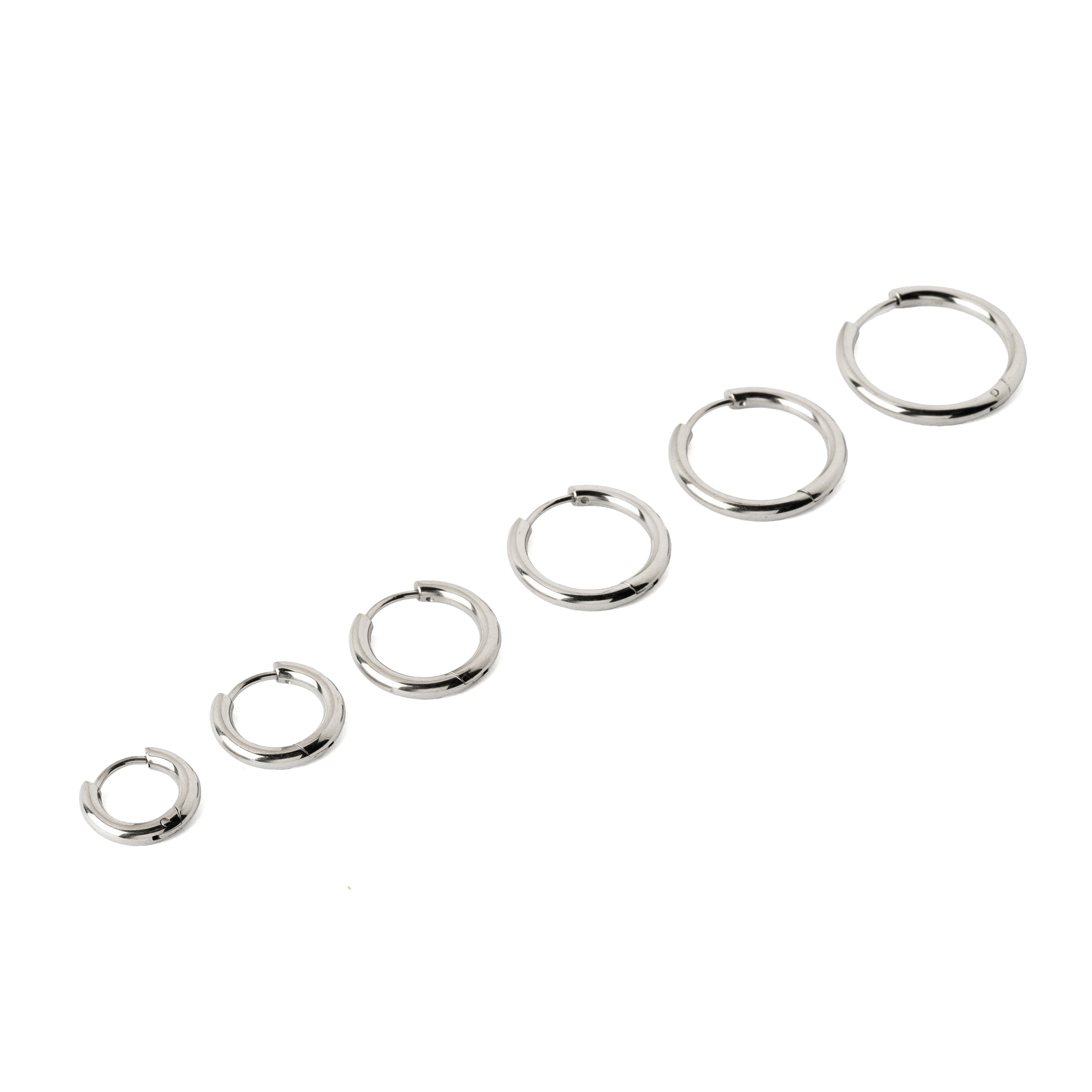 Eclipse Hoops- surgical steel hoop earrings