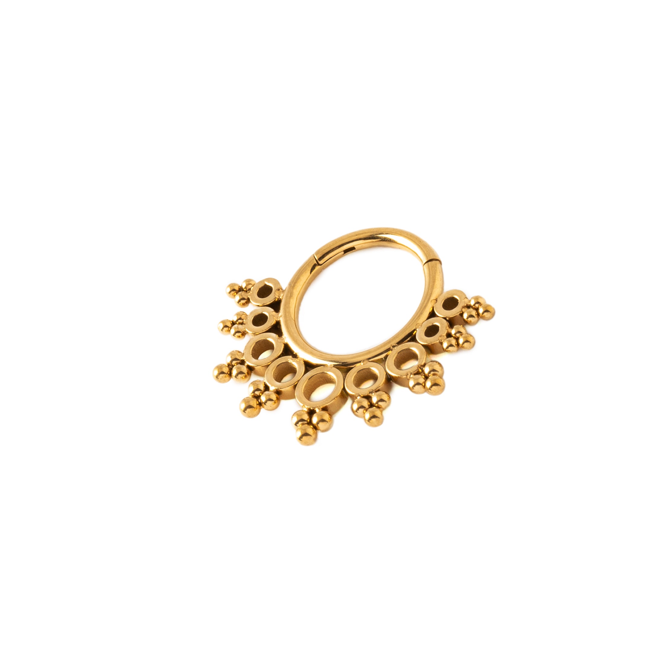 Tarita Golden Septum Clicker right side view