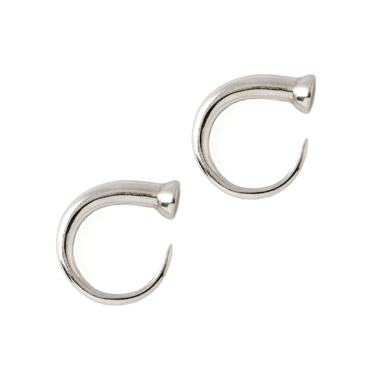 Tawhio Silver Gauge Earrings