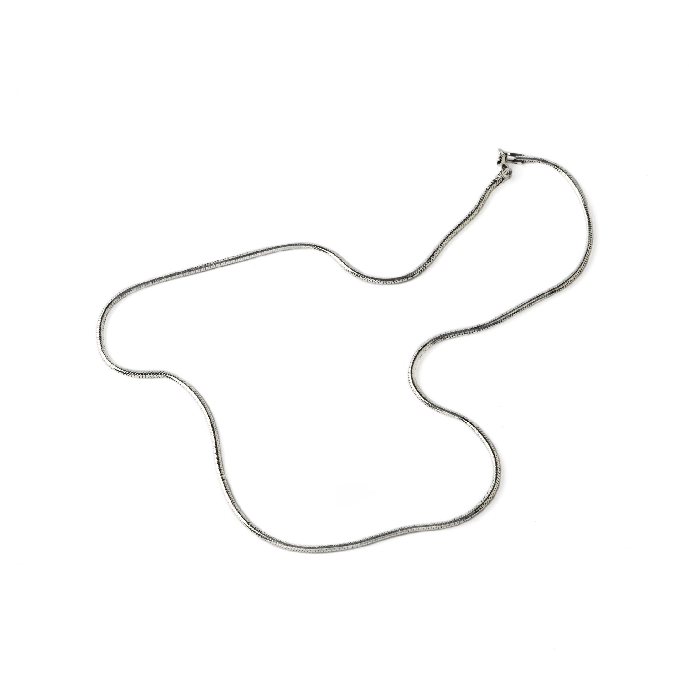 Thin Silver Snake Chain