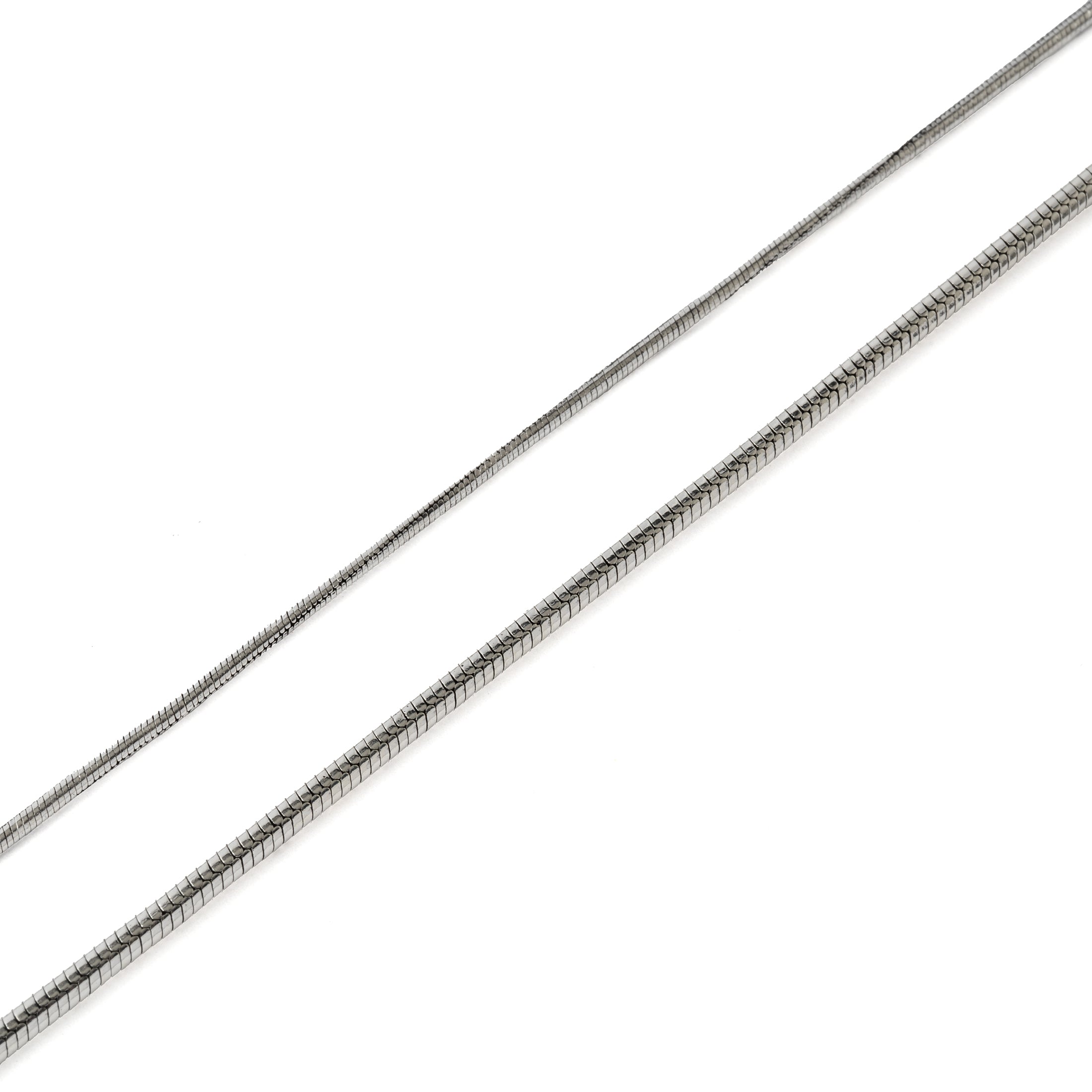 Thin Silver Snake Chain