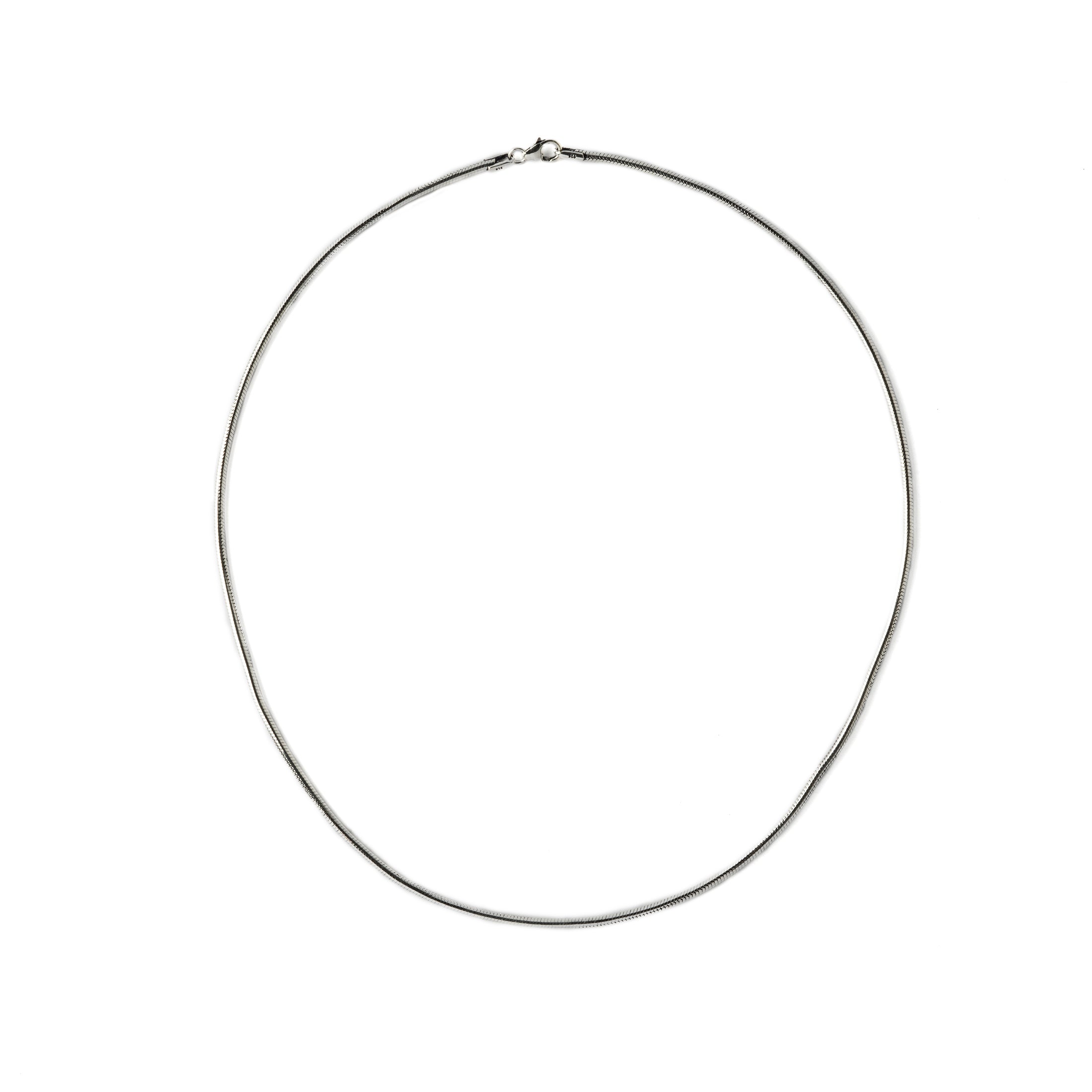 Thin Silver Snake Chain
