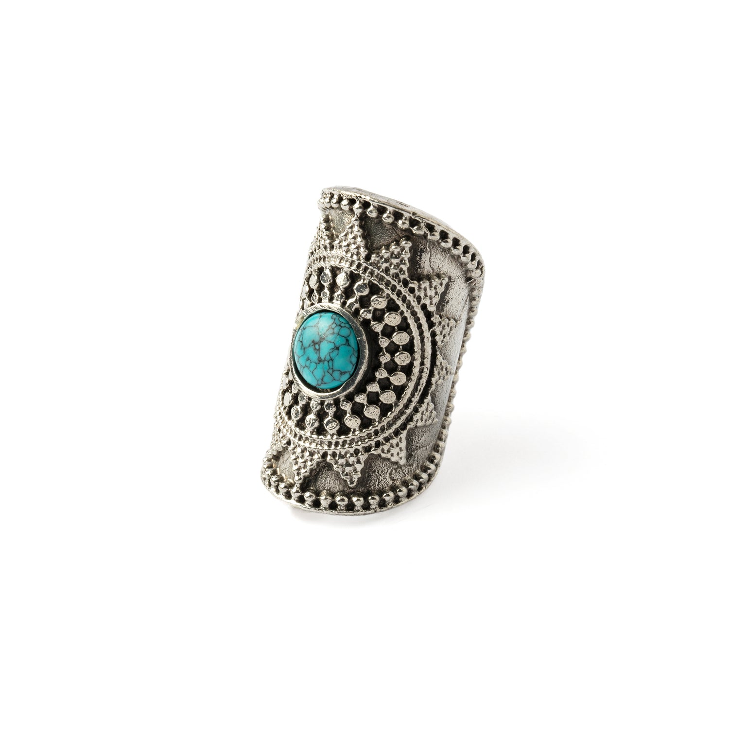 Turquoise Taara Ear Cuff right side view