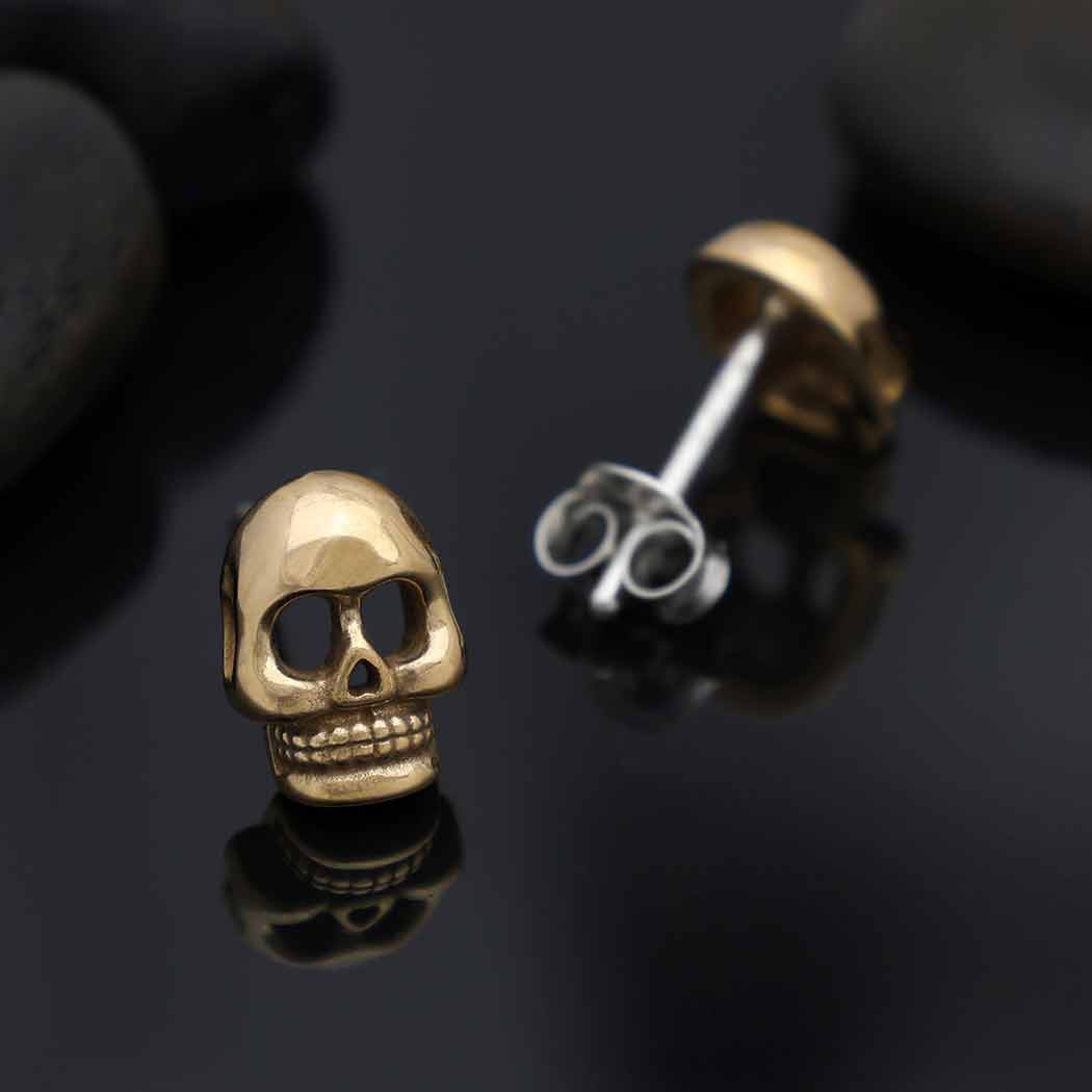 Skull Ear Studs