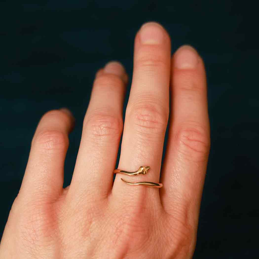 Lamia Snake Wrap Ring