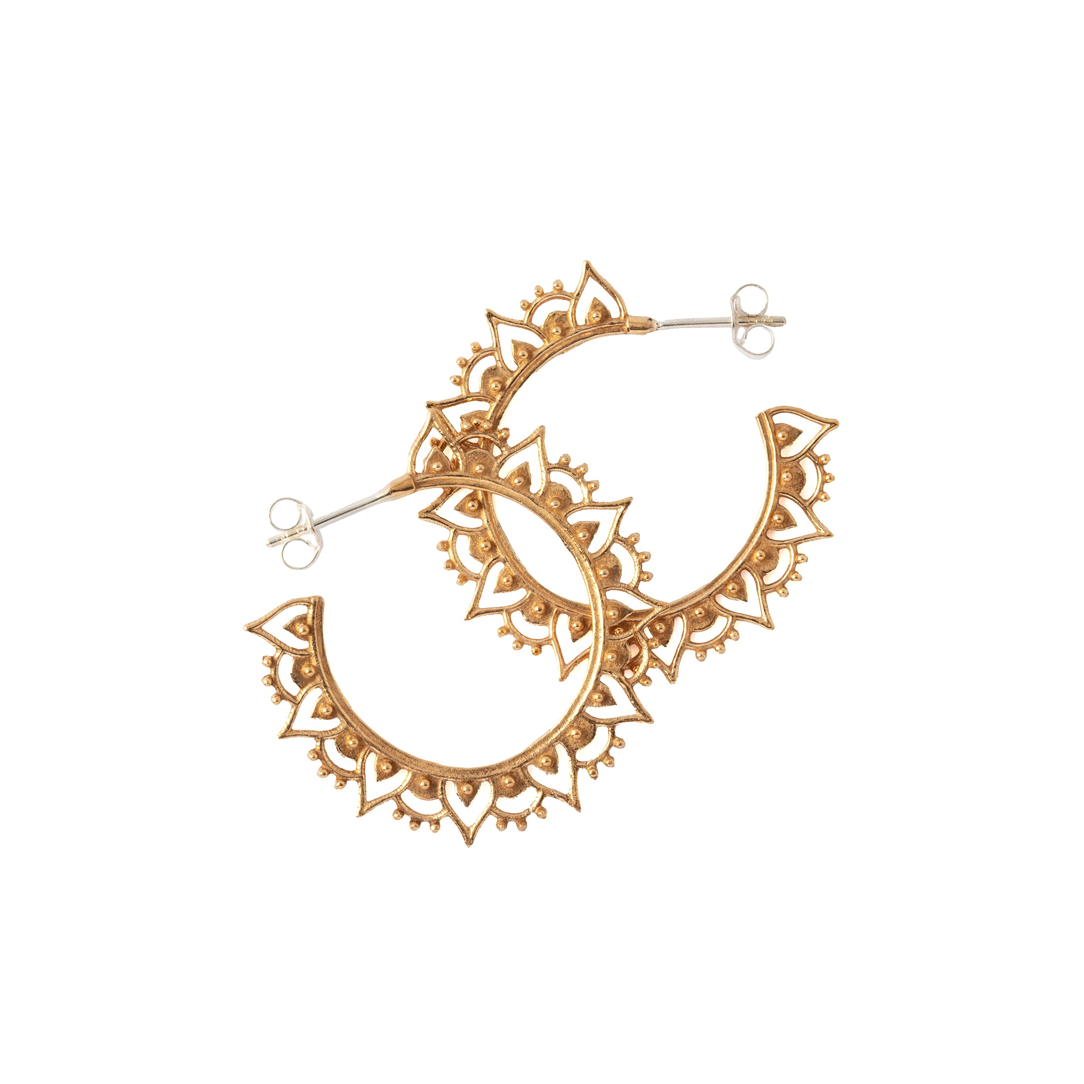 Vinyasa Open Hoop Earrings