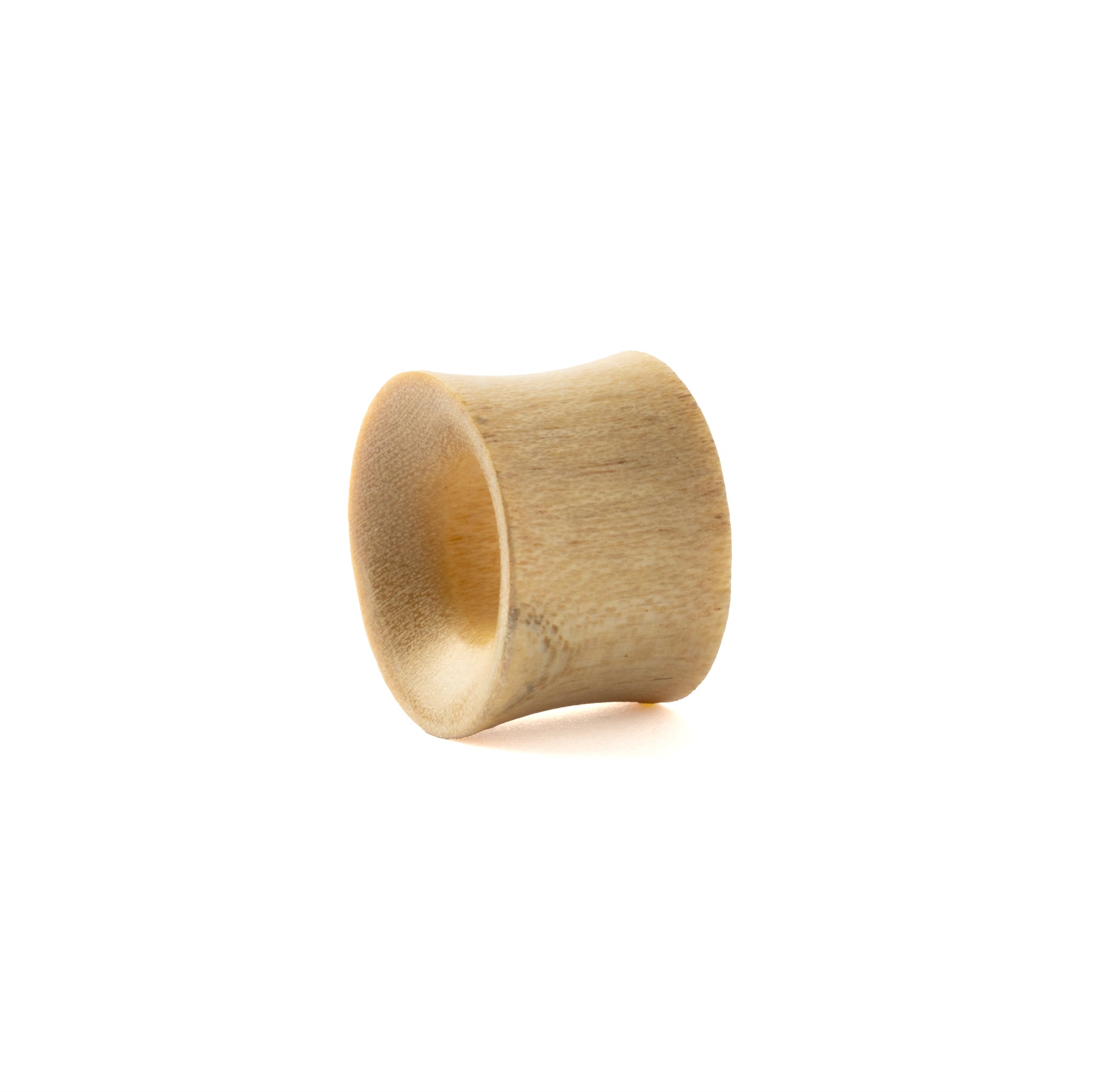 10mm White Crocodile Wood Tunnel side view