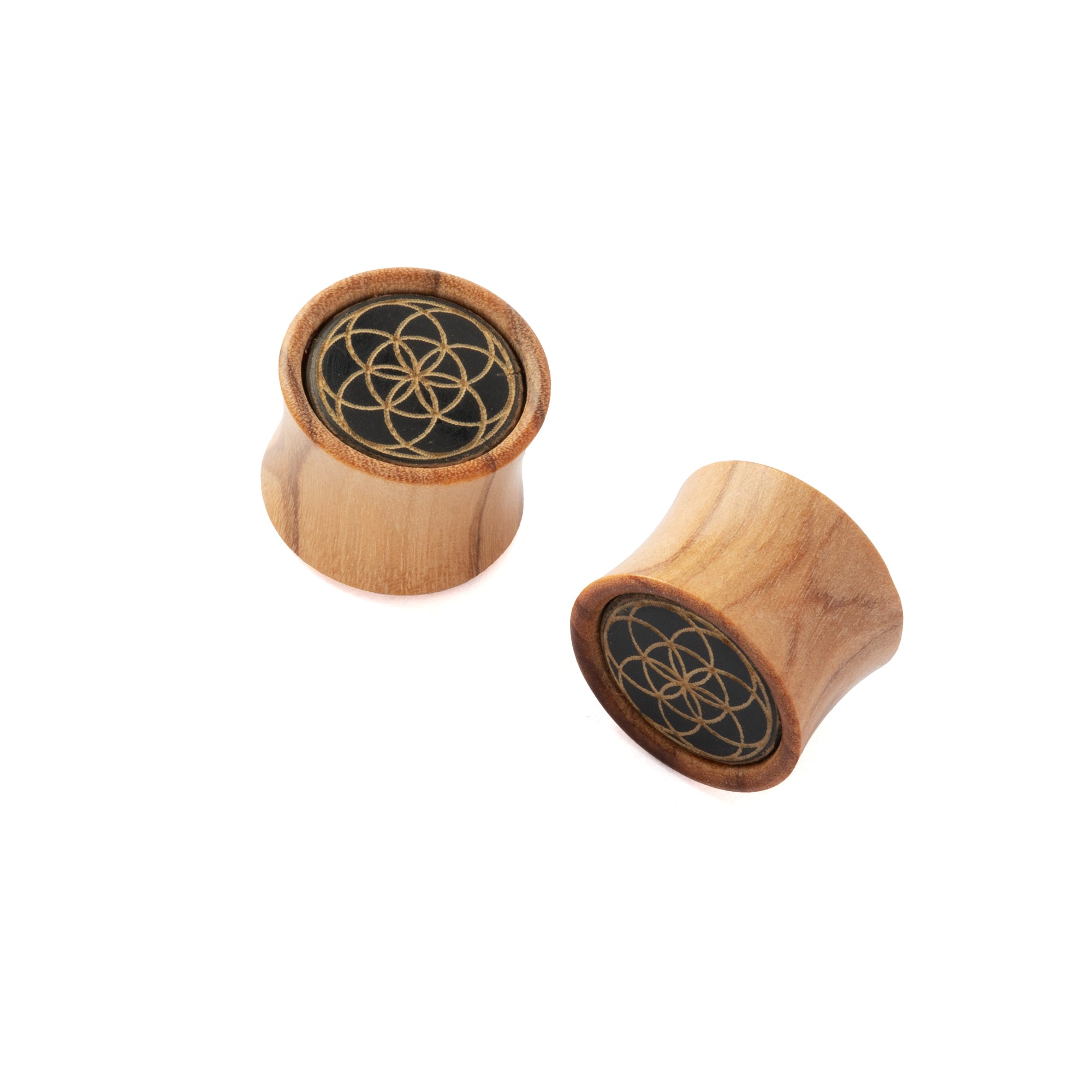 Wood Plug Seed of Life