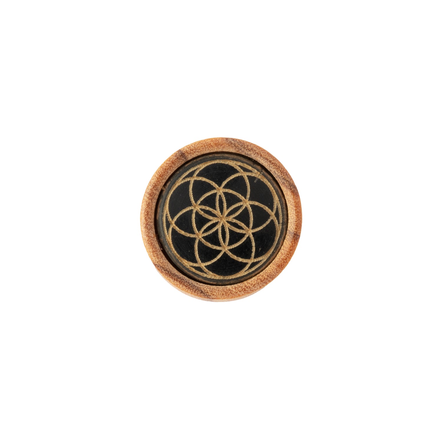 Wood Plug Seed of Life